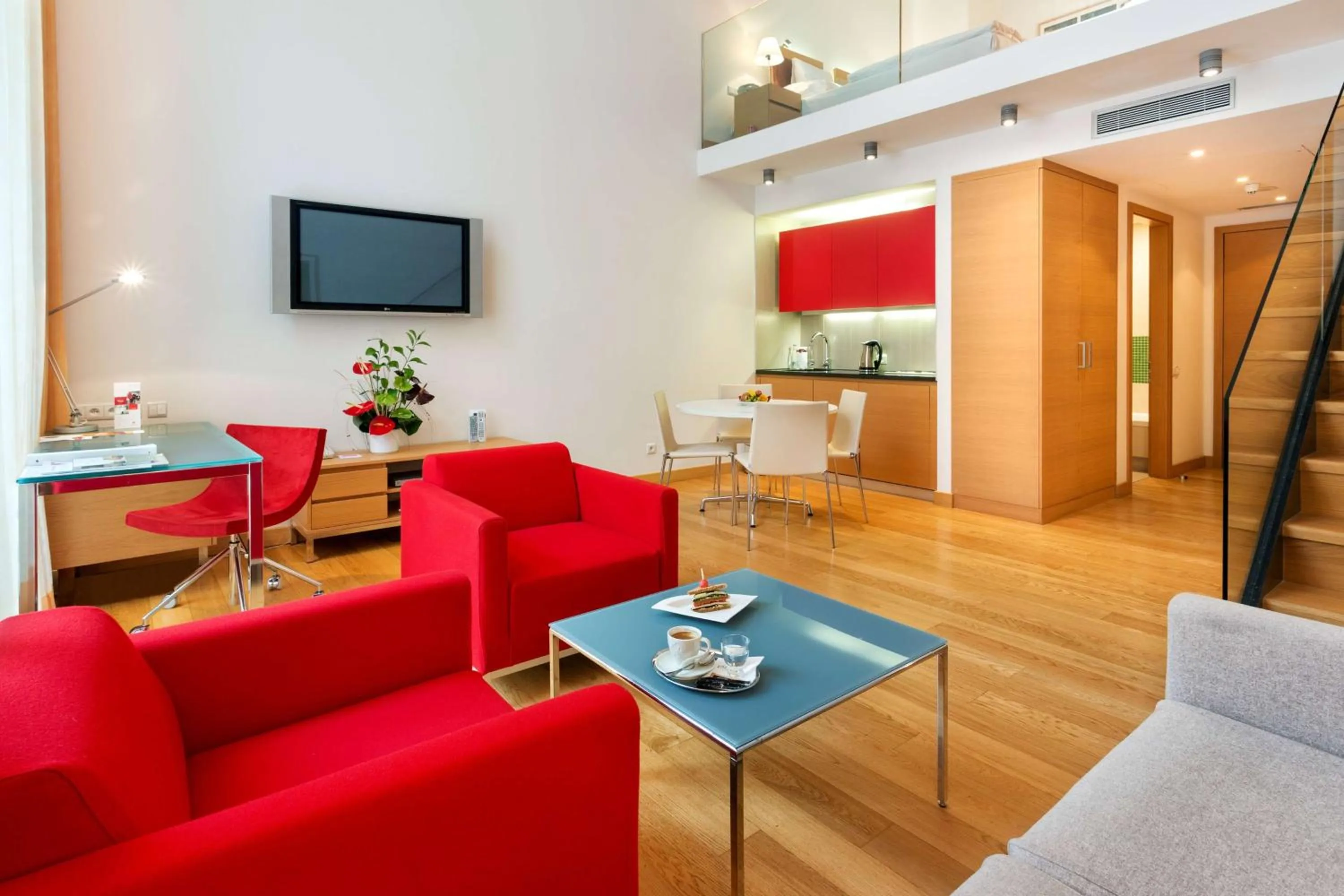 Bed in Vienna House by Wyndham Andel's Prague