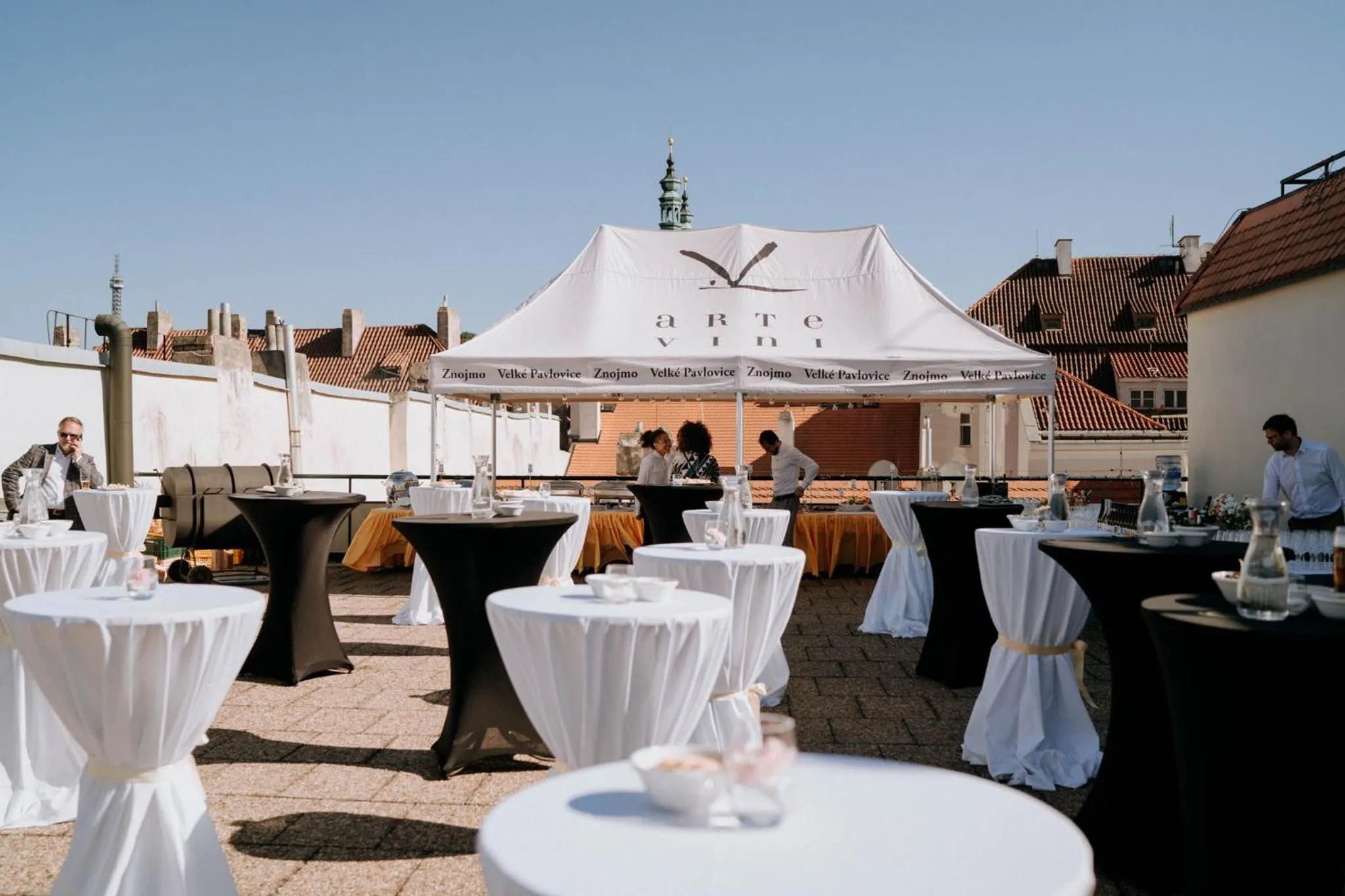 Balcony/Terrace in Hotel Savoy Prague