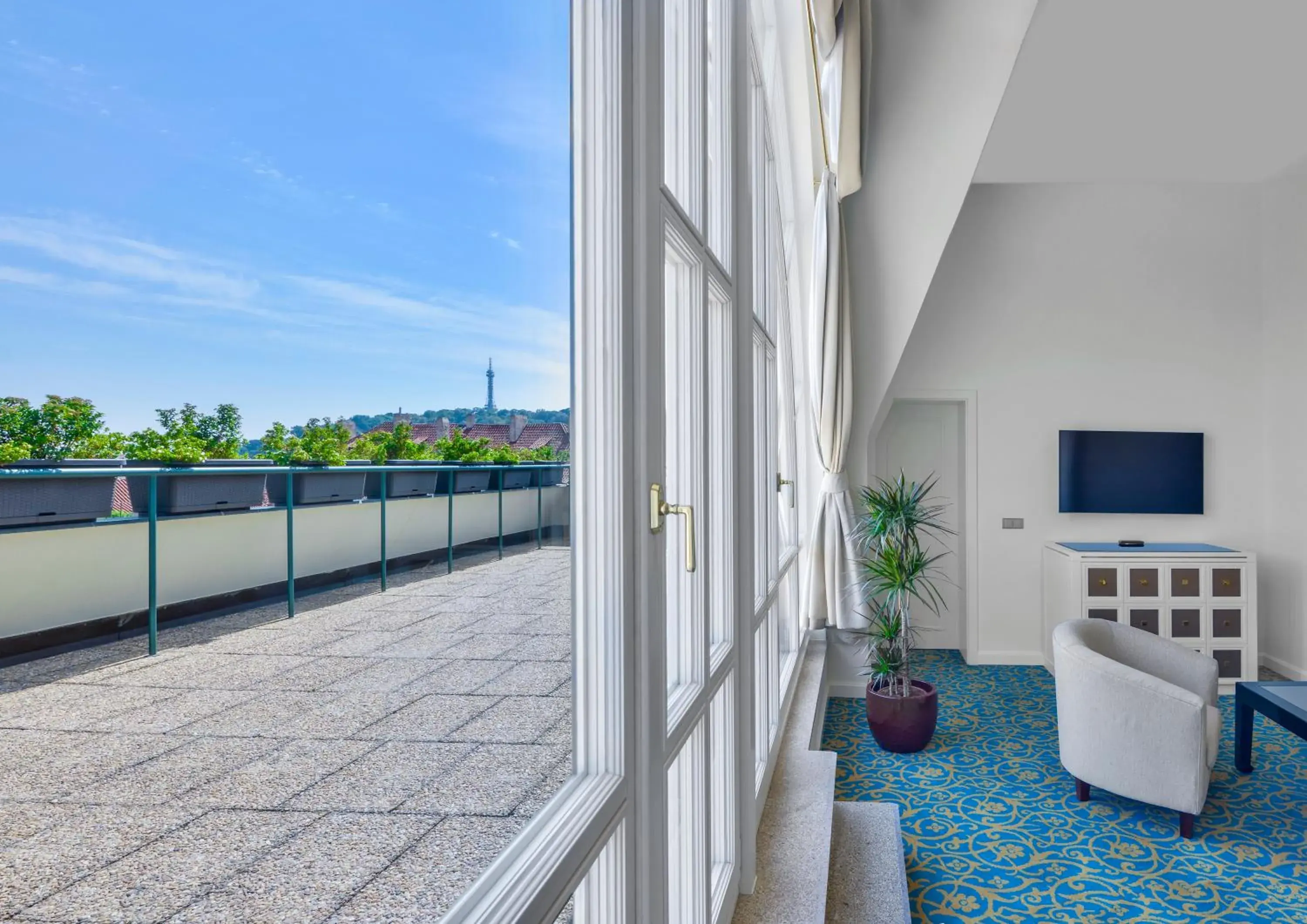 View (from property/room) in Hotel Savoy Prague View (from property/room) in Hotel Savoy Prague