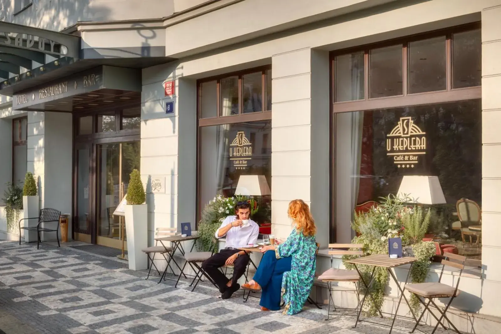 Lounge or bar in Hotel Savoy Prague Lounge or bar in Hotel Savoy Prague