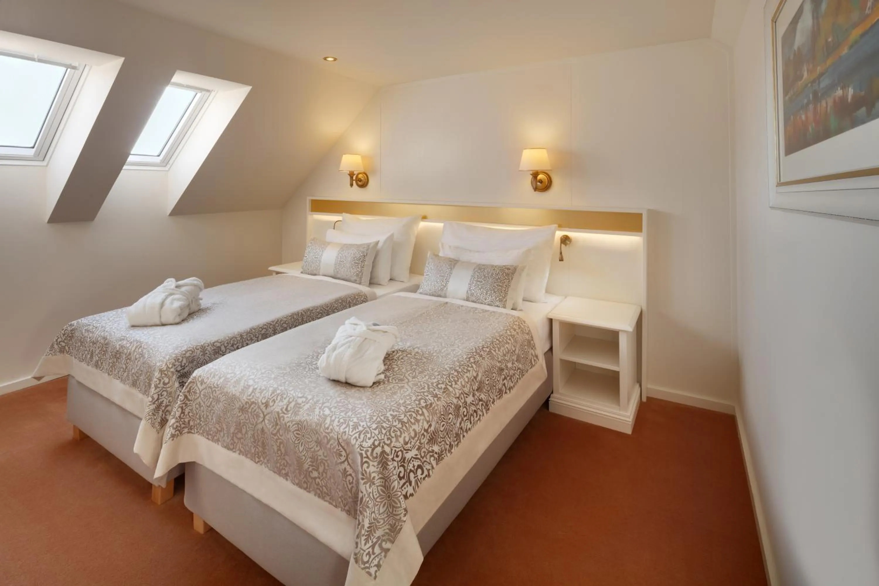 Bedroom, Bed in Hotel Savoy Prague