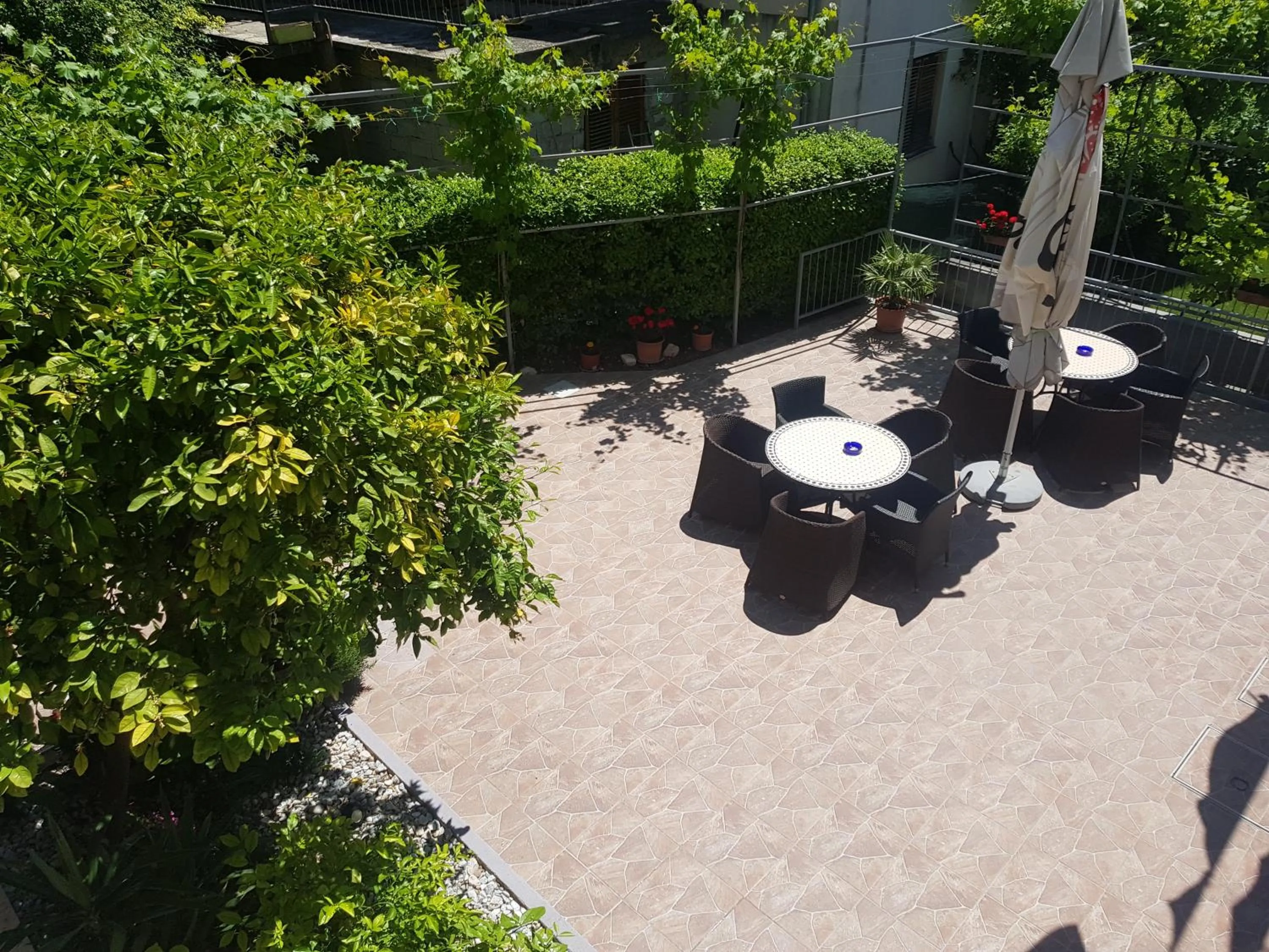 Garden in Guesthouse Varnica