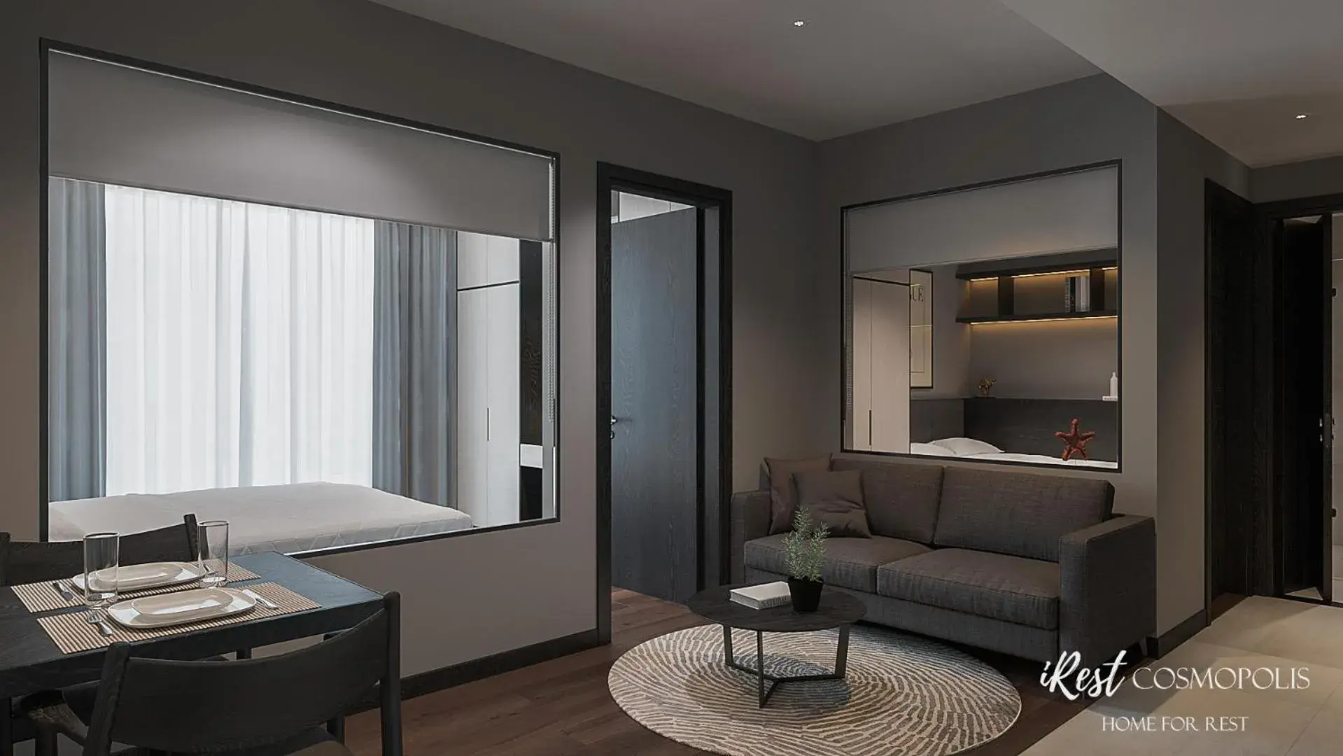 Living room in iRest COSMOPOLIS Vinh Yen Living room in iRest COSMOPOLIS Vinh Yen