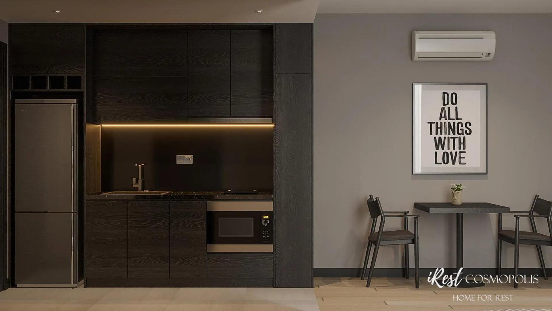 Kitchen or kitchenette in iRest COSMOPOLIS Vinh Yen