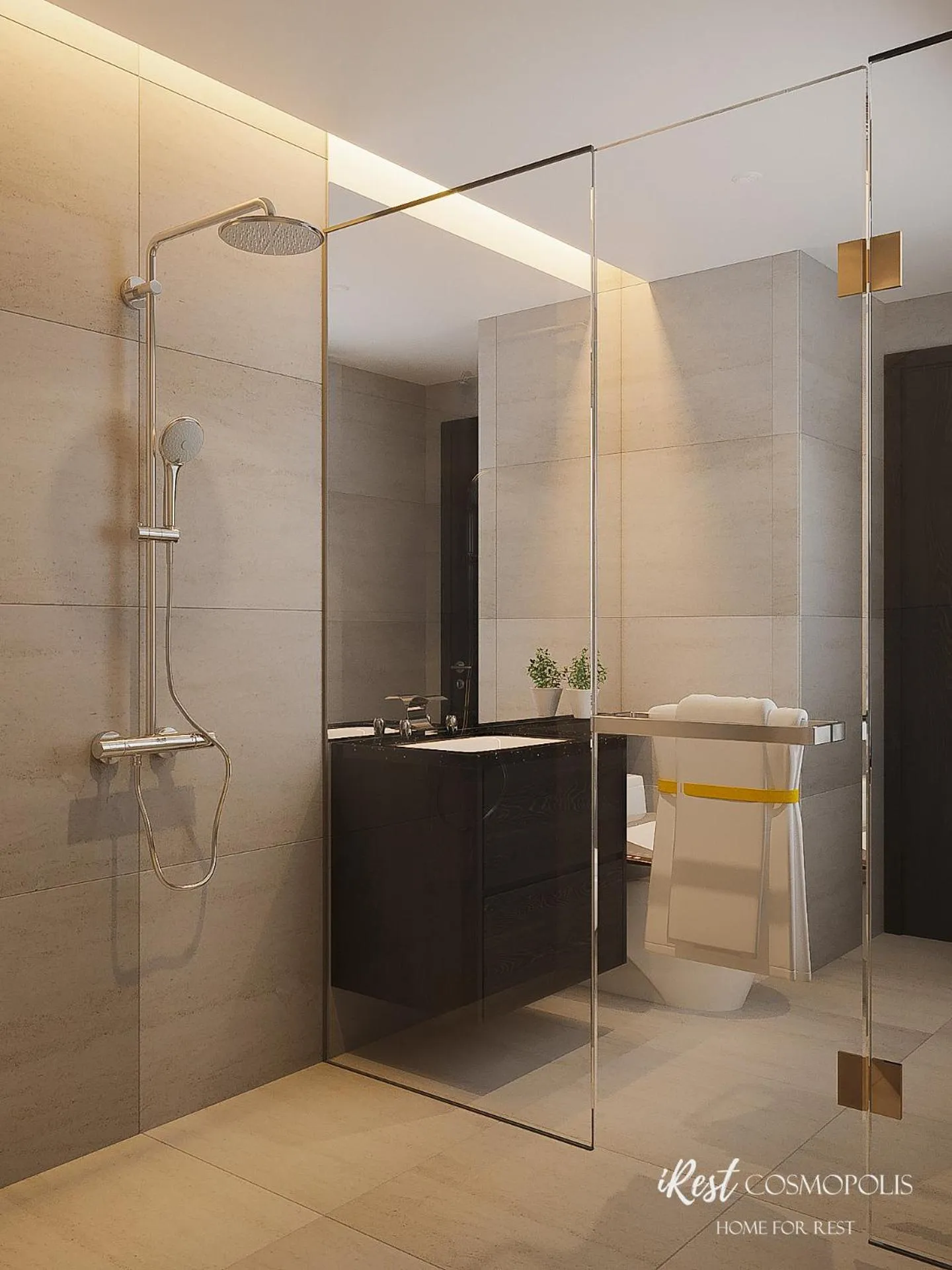 Bathroom in iRest COSMOPOLIS Vinh Yen