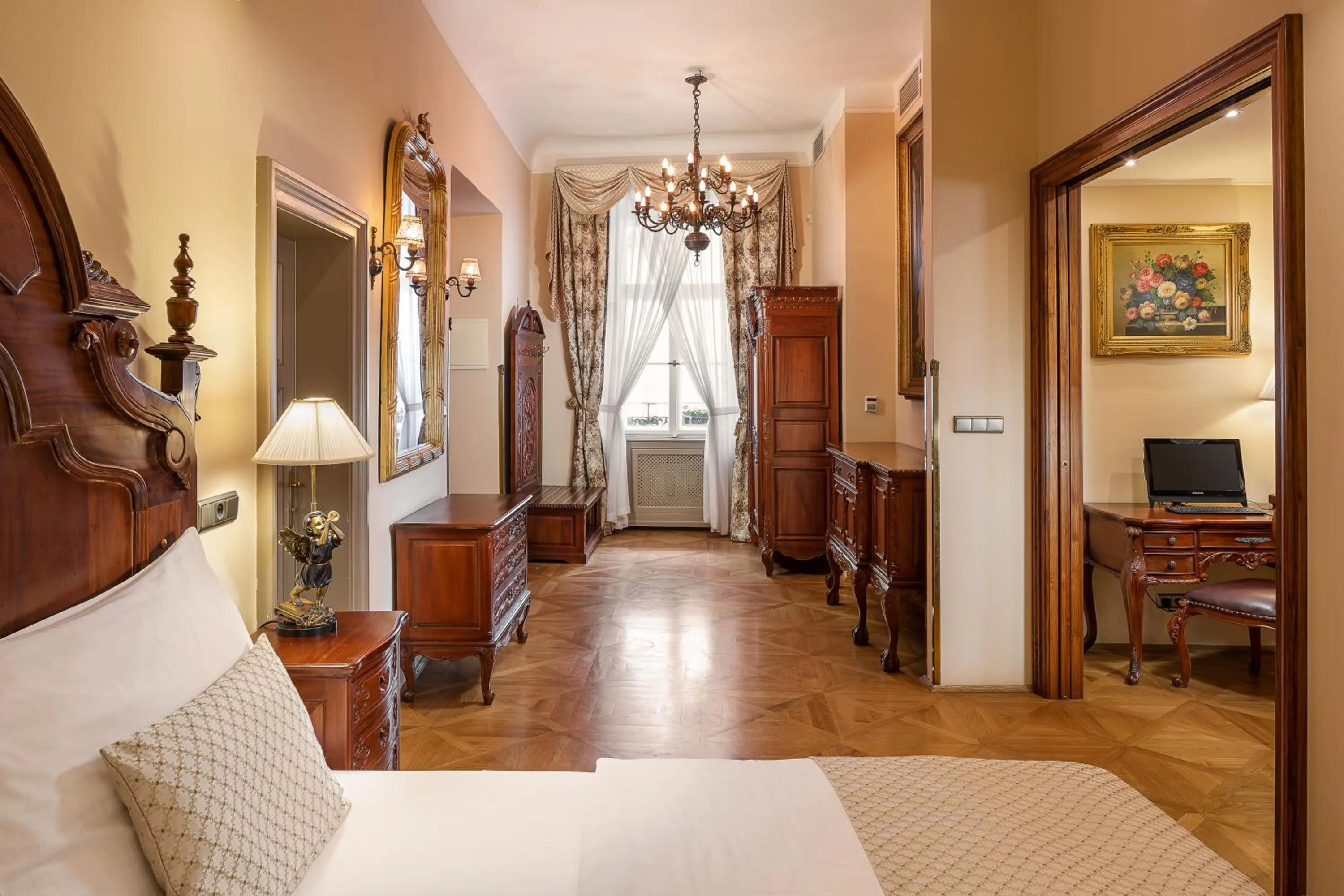 Living room, Bed in Iron Gate Hotel & Suites Prague by BHG