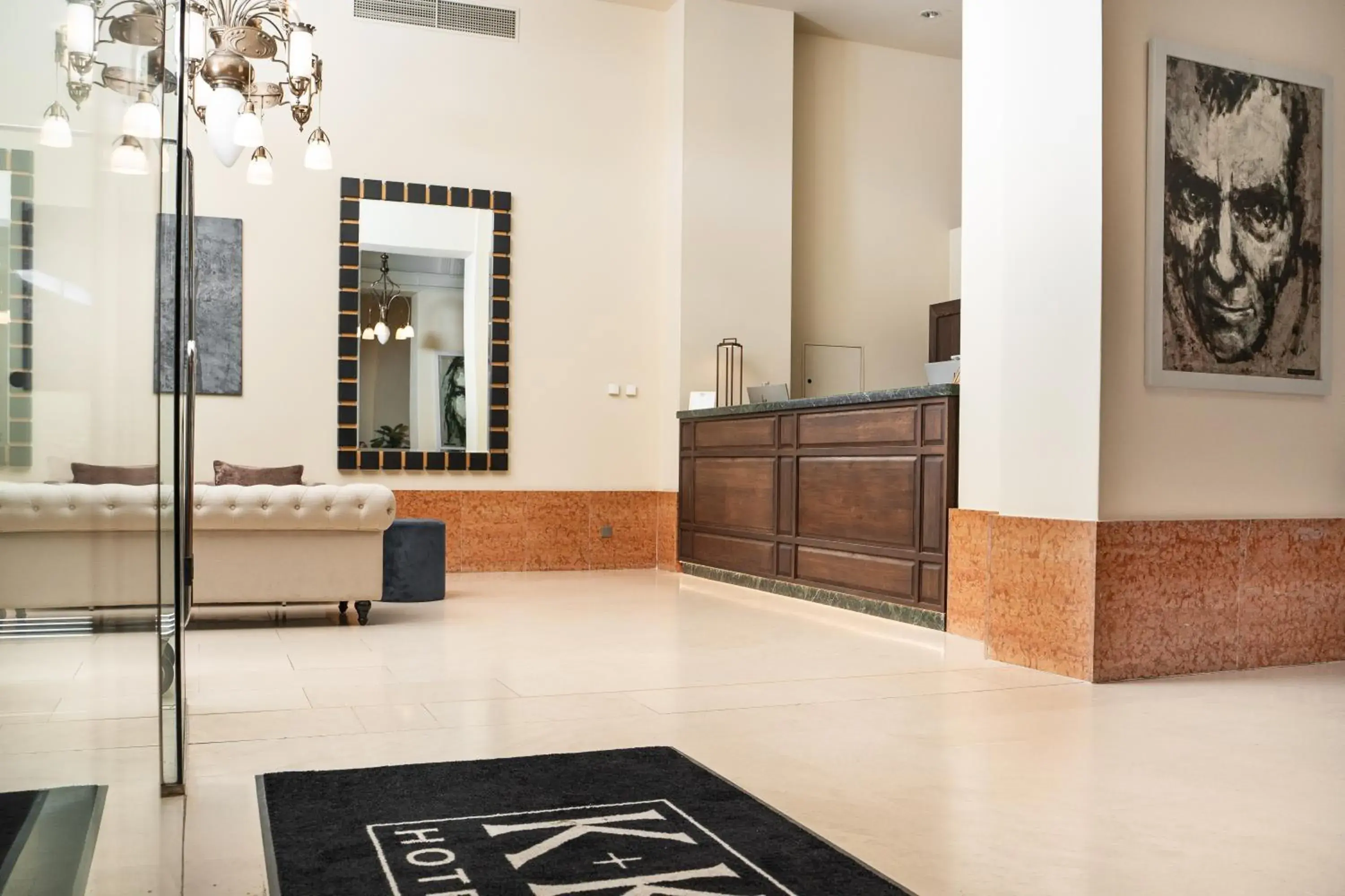 Lobby or reception in K+K Hotel Central Lobby or reception in K+K Hotel Central