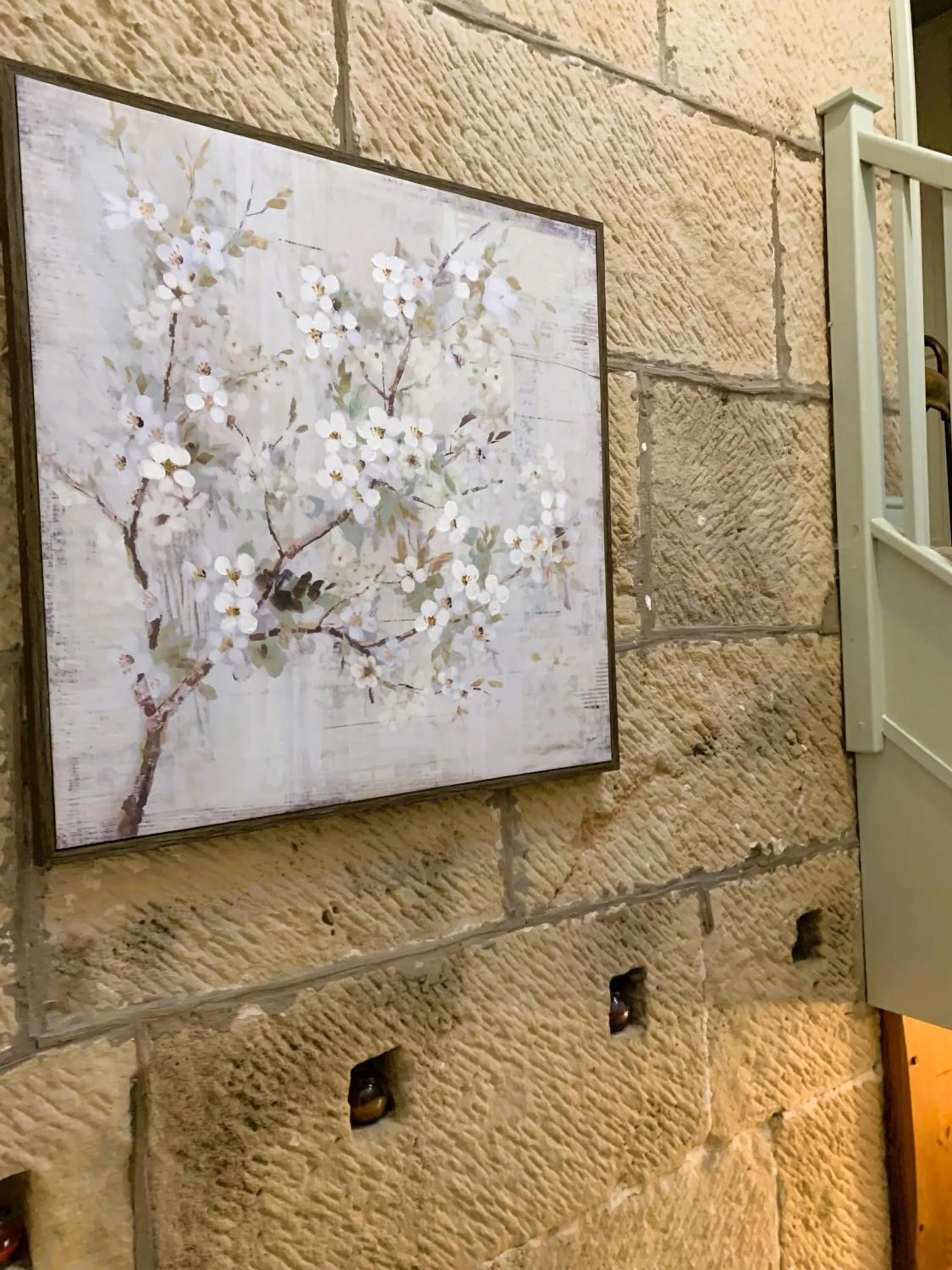 Decorative detail in Farmhouse studio near Shrewsbury