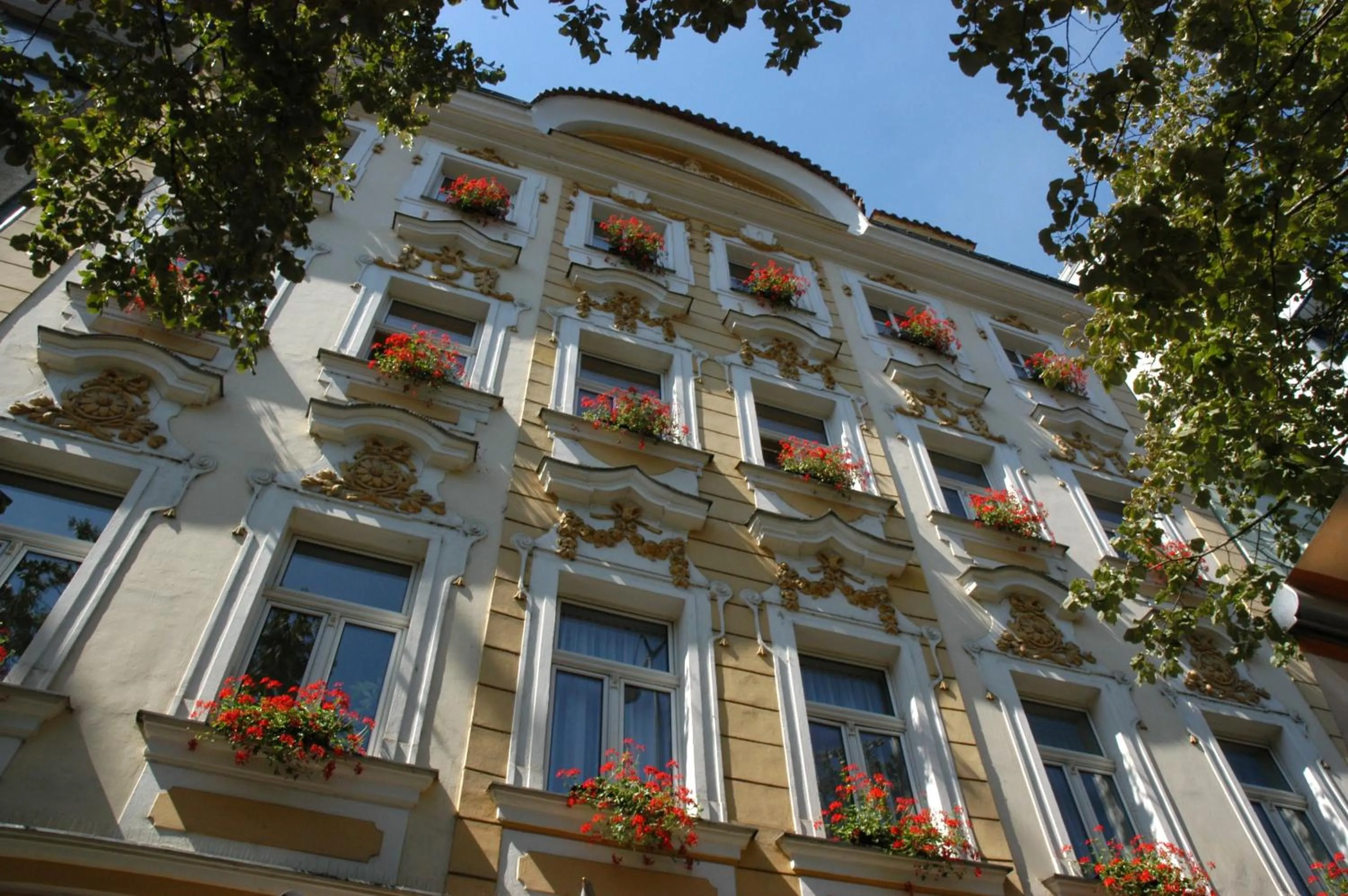 Property building in Adria Hotel Prague