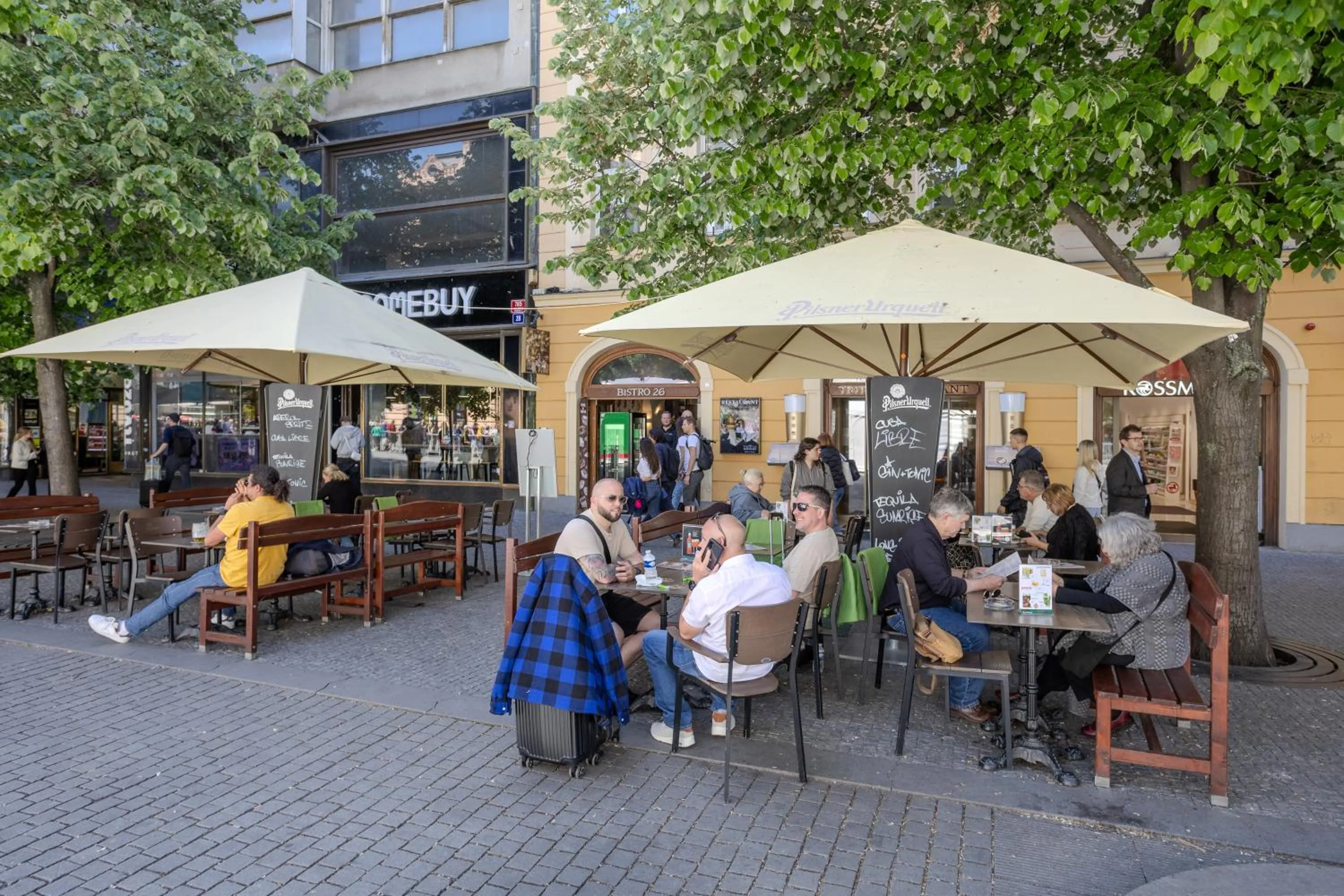 Restaurant/places to eat in Adria Hotel Prague