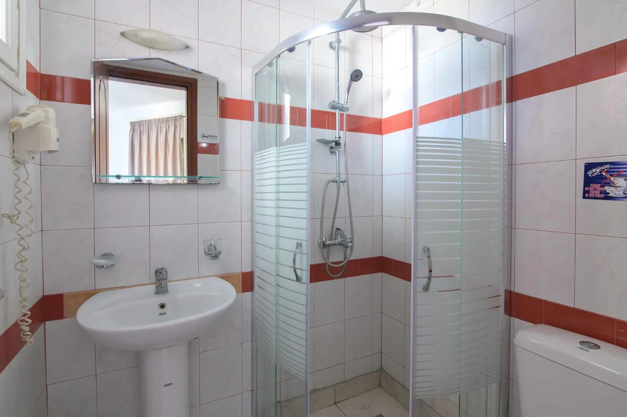 Shower in Ariadni Palace Apartments