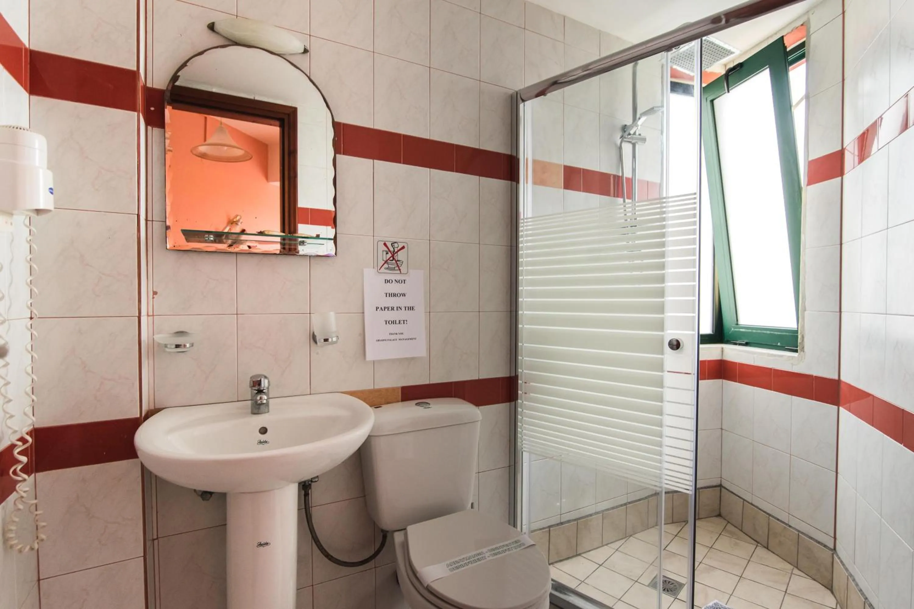 Bathroom in Ariadni Palace Apartments
