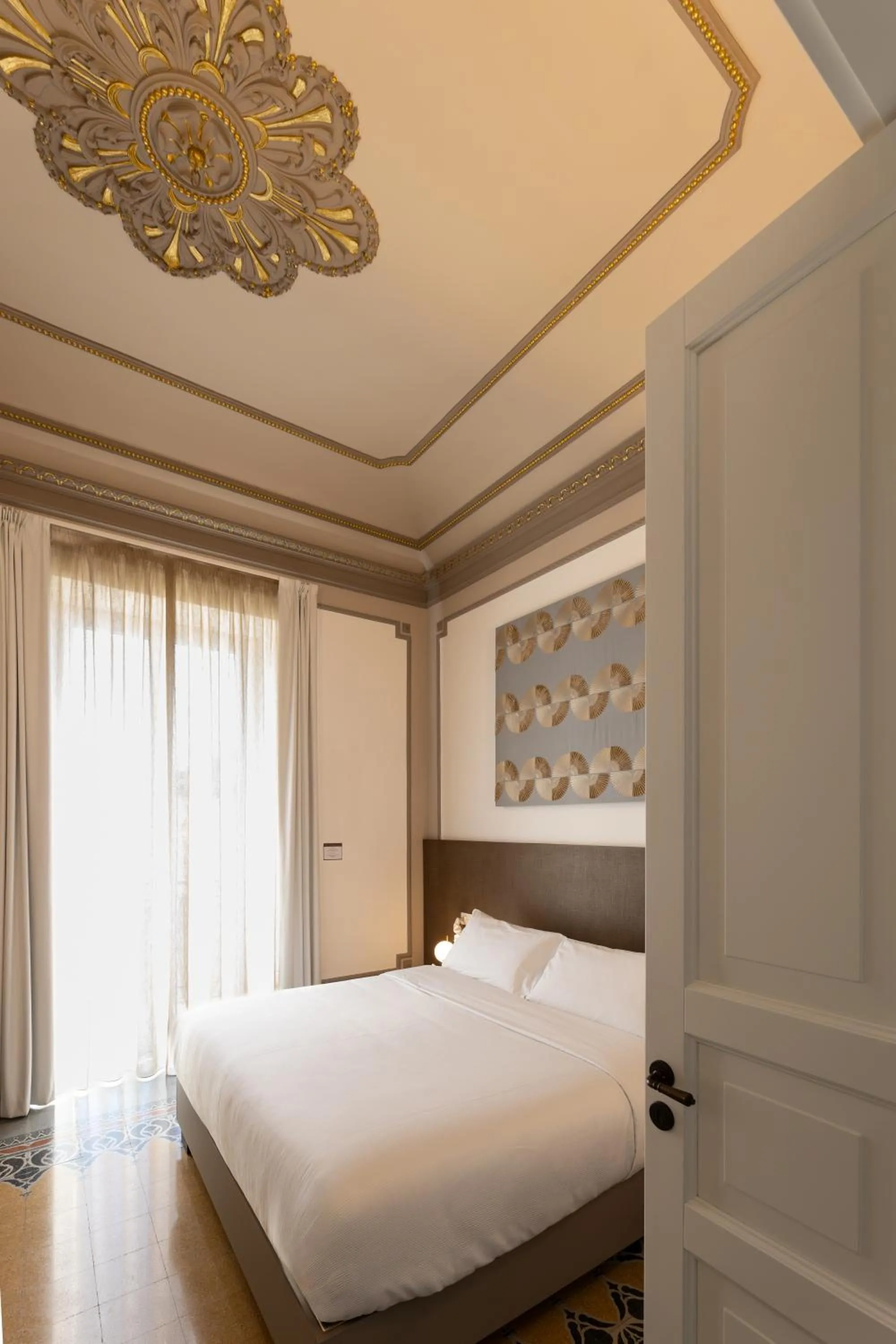 Bed in Riflessi Acireale Palace Suites