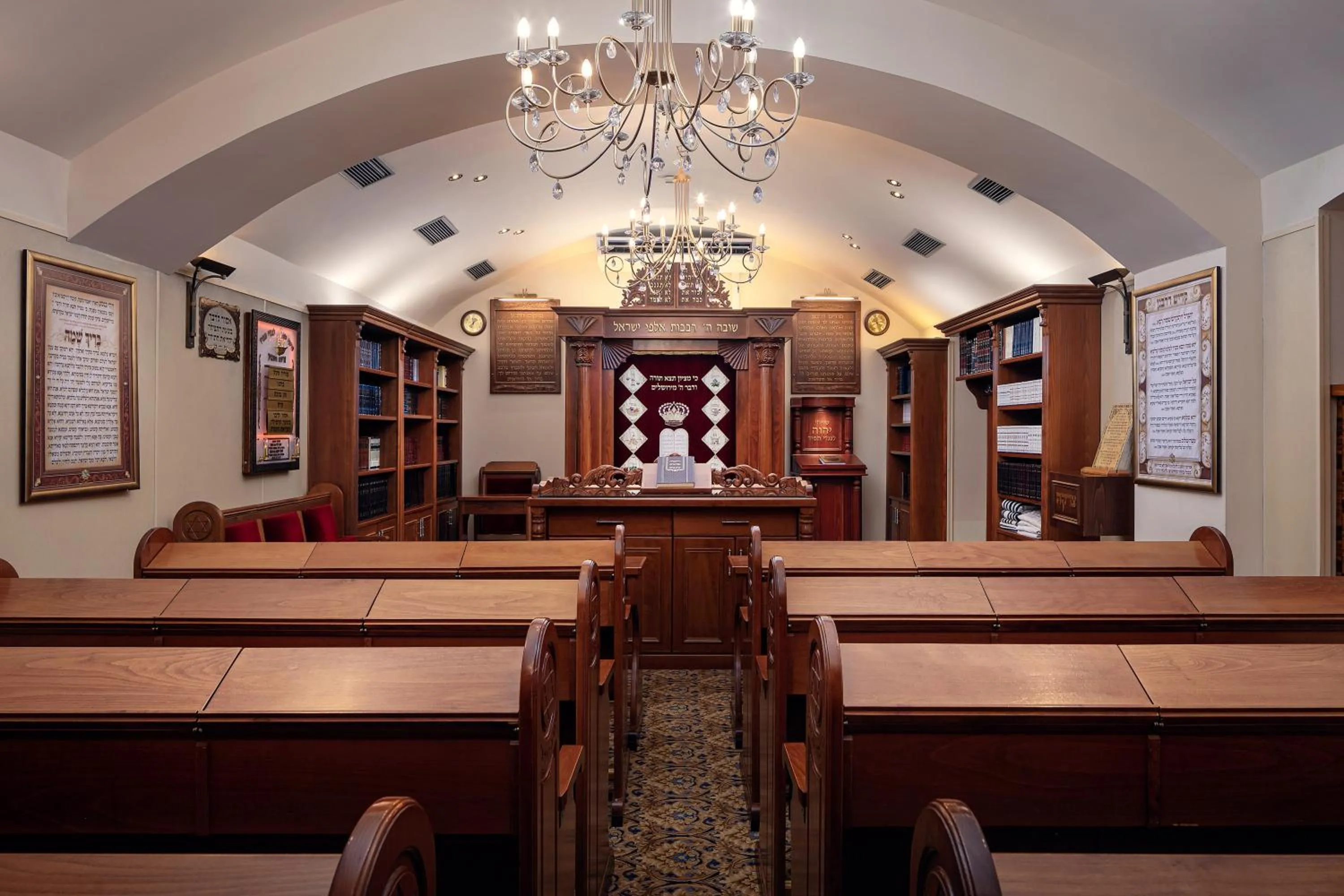 Decorative detail in Kosher Hotel King David Prague