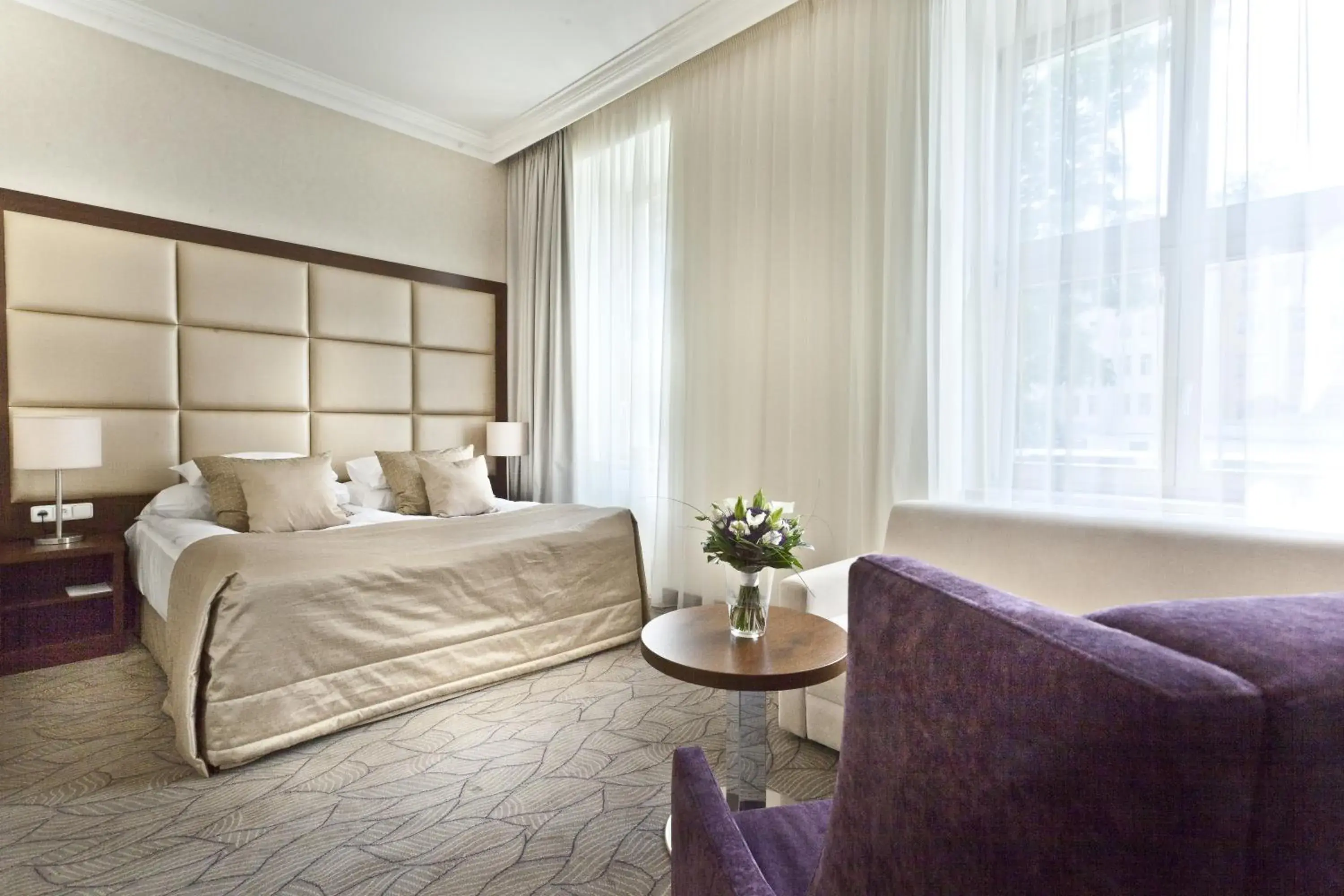 Bed in Kosher Hotel King David Prague Bed in Kosher Hotel King David Prague