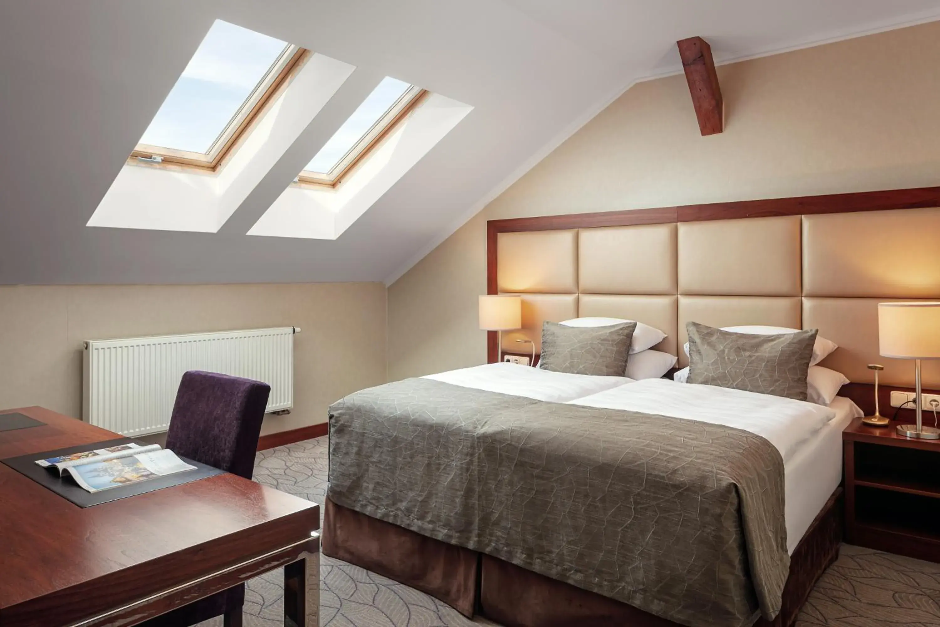 Standard Double or Twin Room in Kosher Hotel King David Prague Standard Double or Twin Room in Kosher Hotel King David Prague