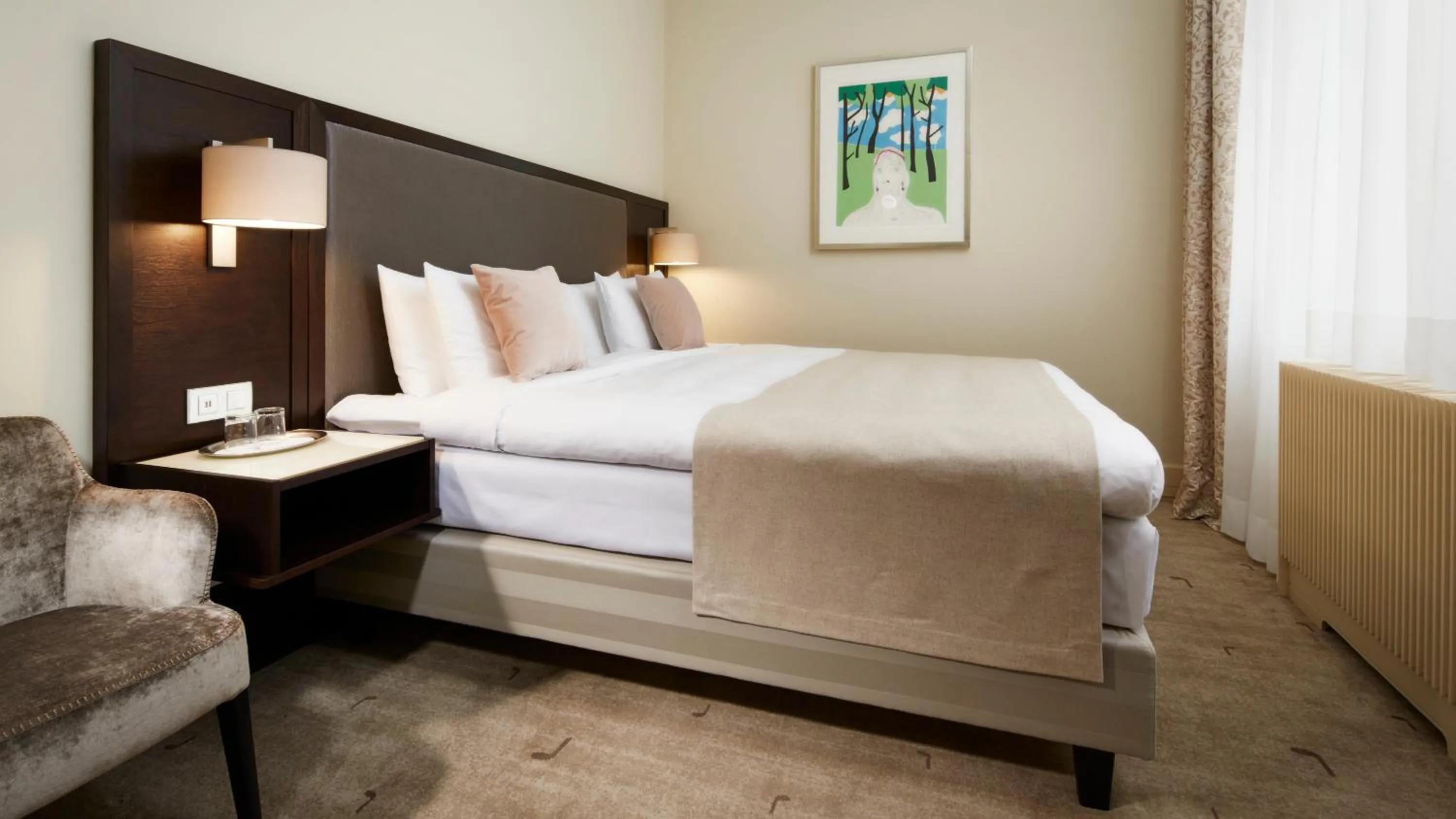 Photo of the whole room, Bed in Aria Hotel Prague