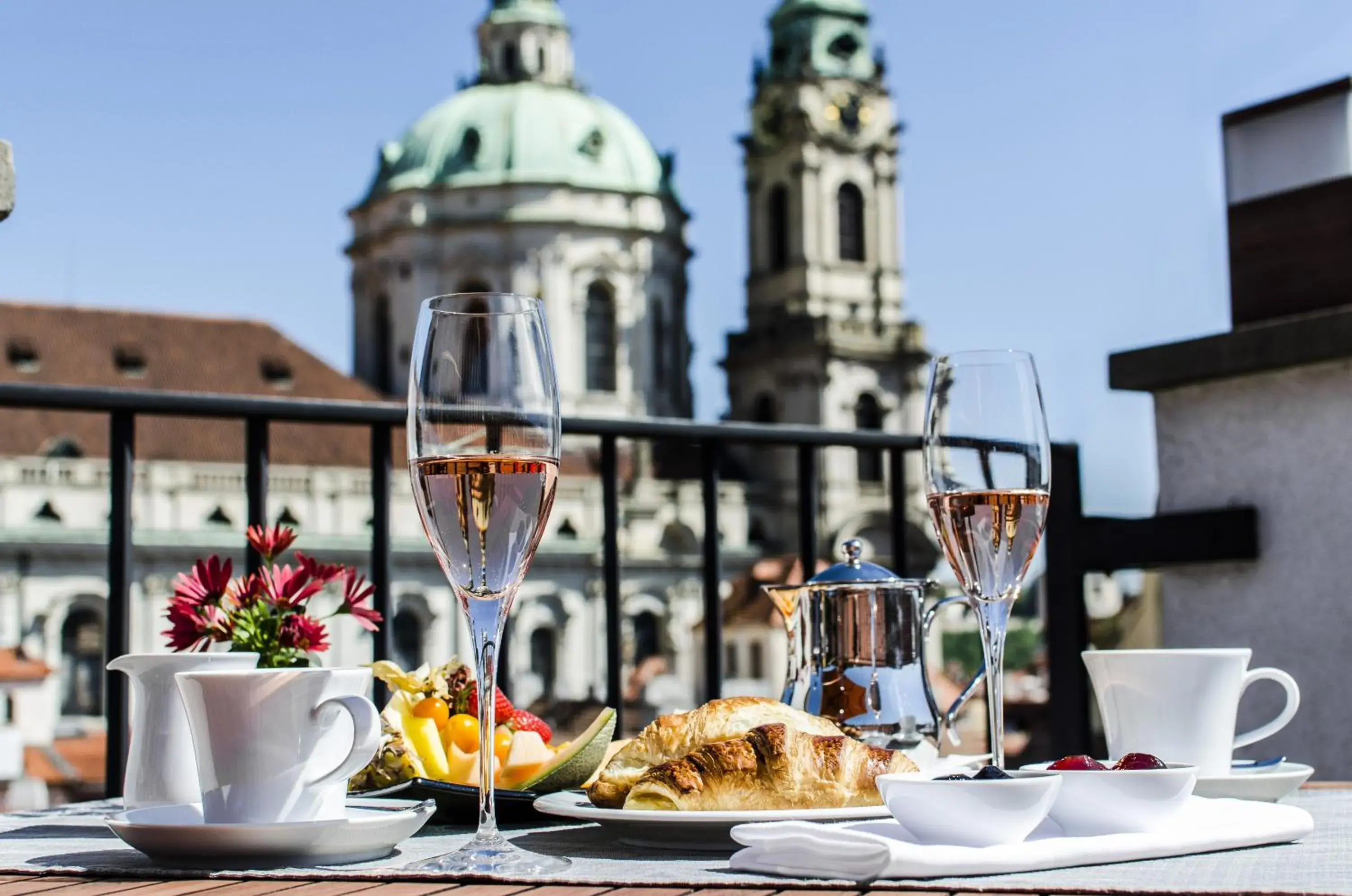 Landmark view in Aria Hotel Prague Landmark view in Aria Hotel Prague