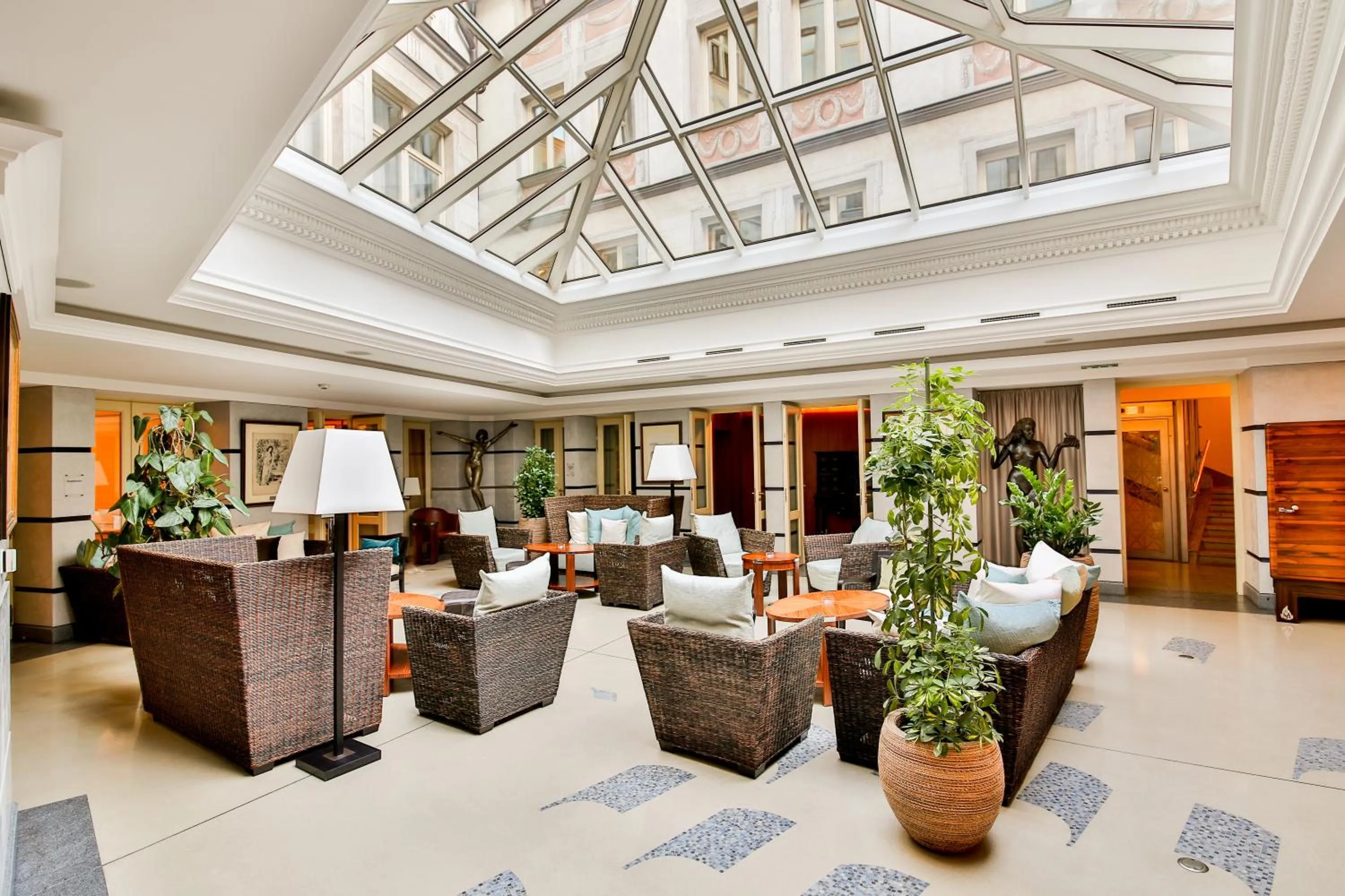 Lobby or reception in Aria Hotel Prague