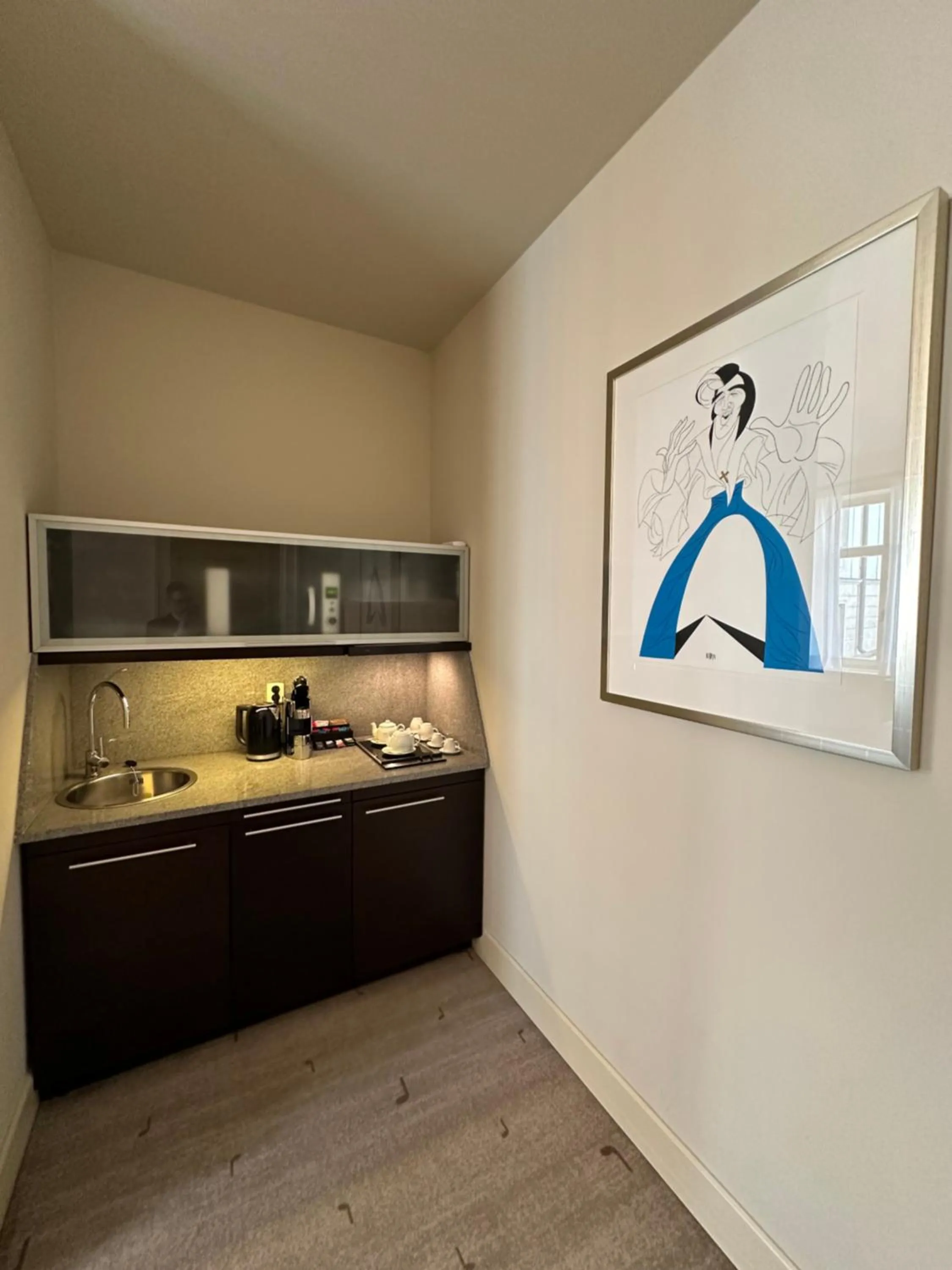 Coffee/tea facilities in Aria Hotel Prague