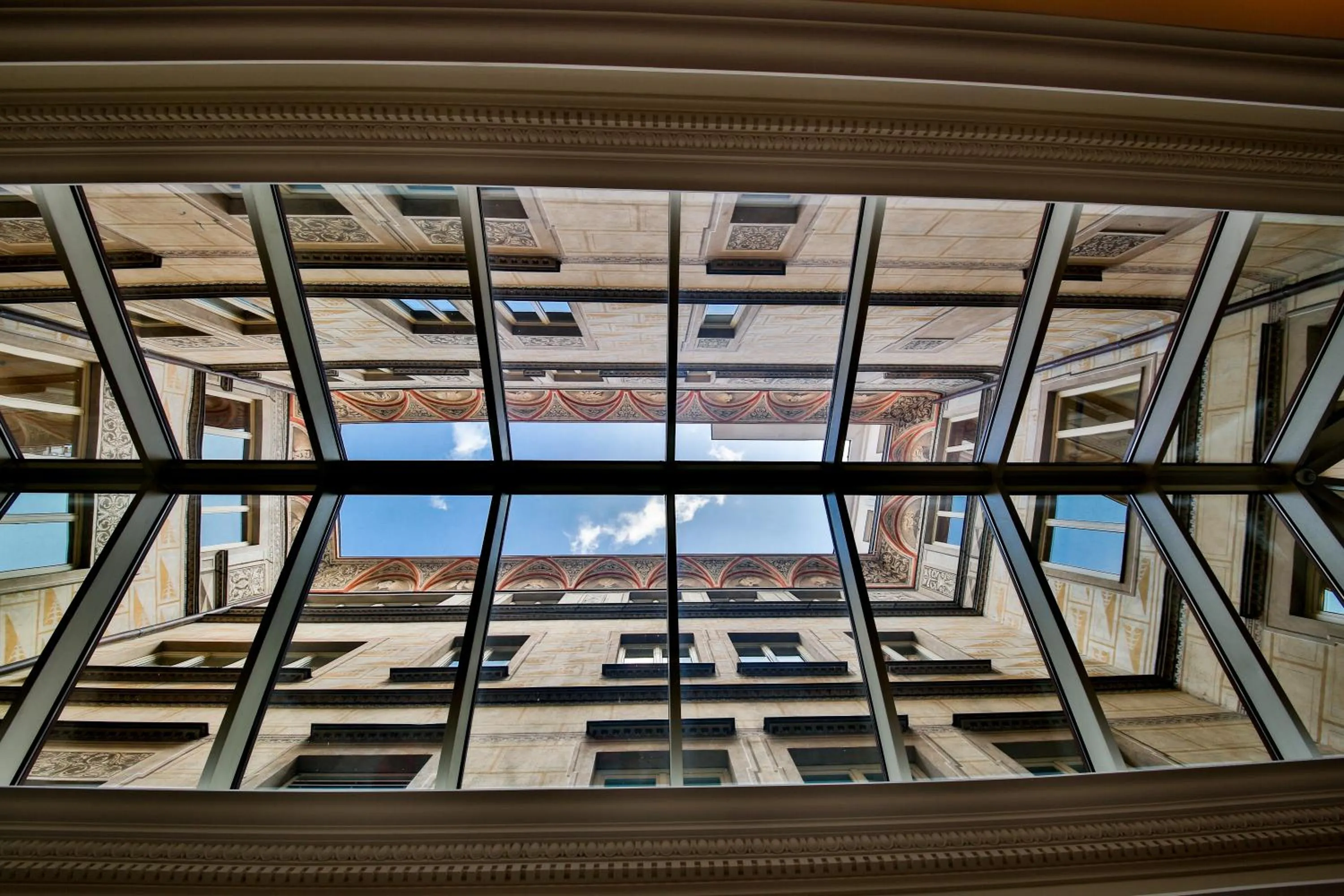 Decorative detail in Aria Hotel Prague