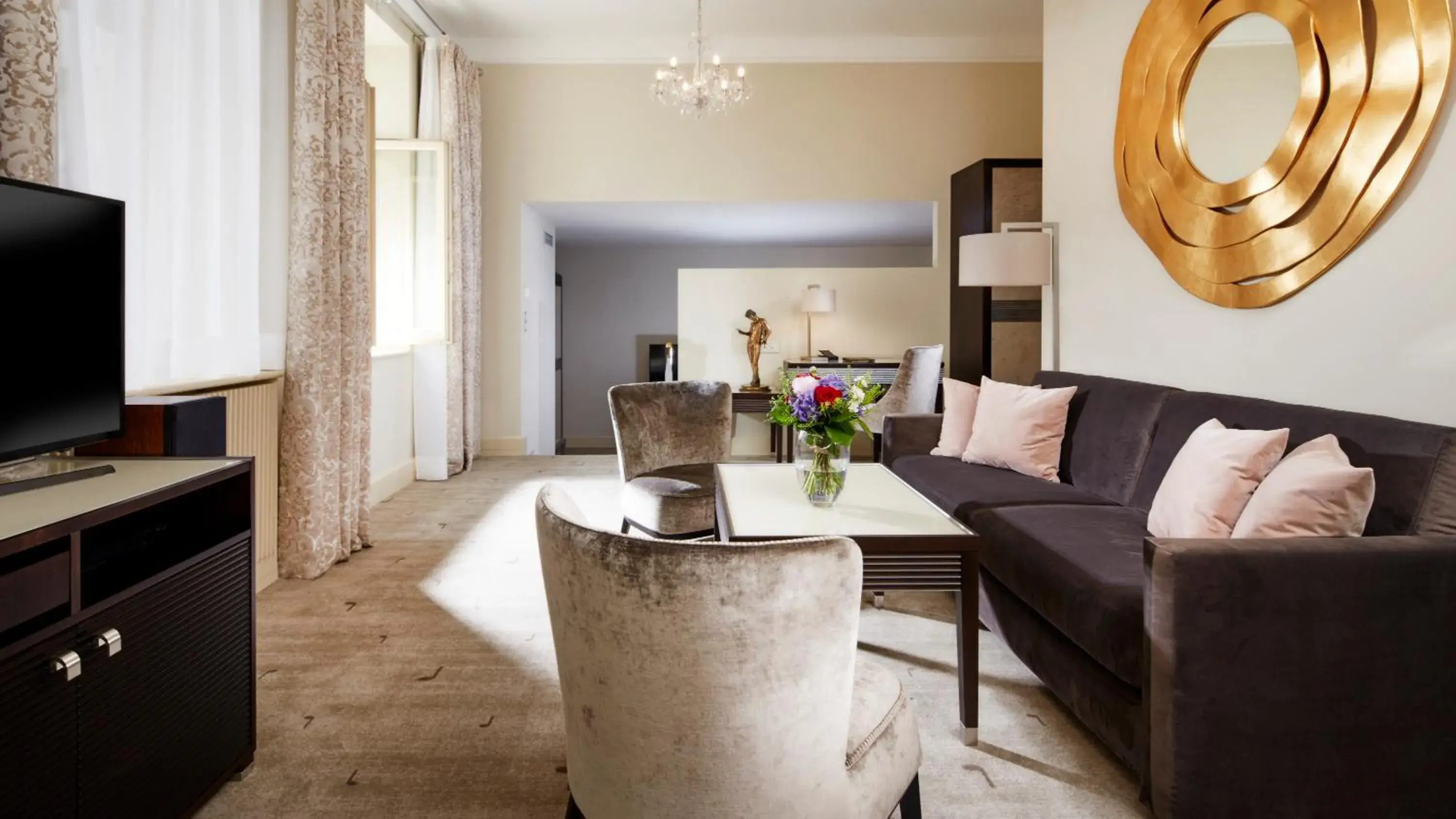 Living room in Aria Hotel Prague Living room in Aria Hotel Prague