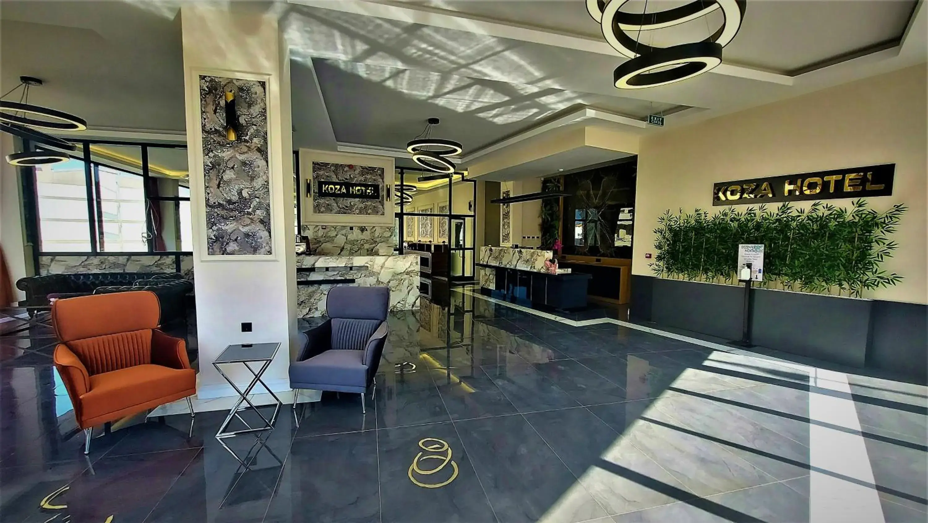 Lobby or reception in BURSA KOZA HOTEL Lobby or reception in BURSA KOZA HOTEL