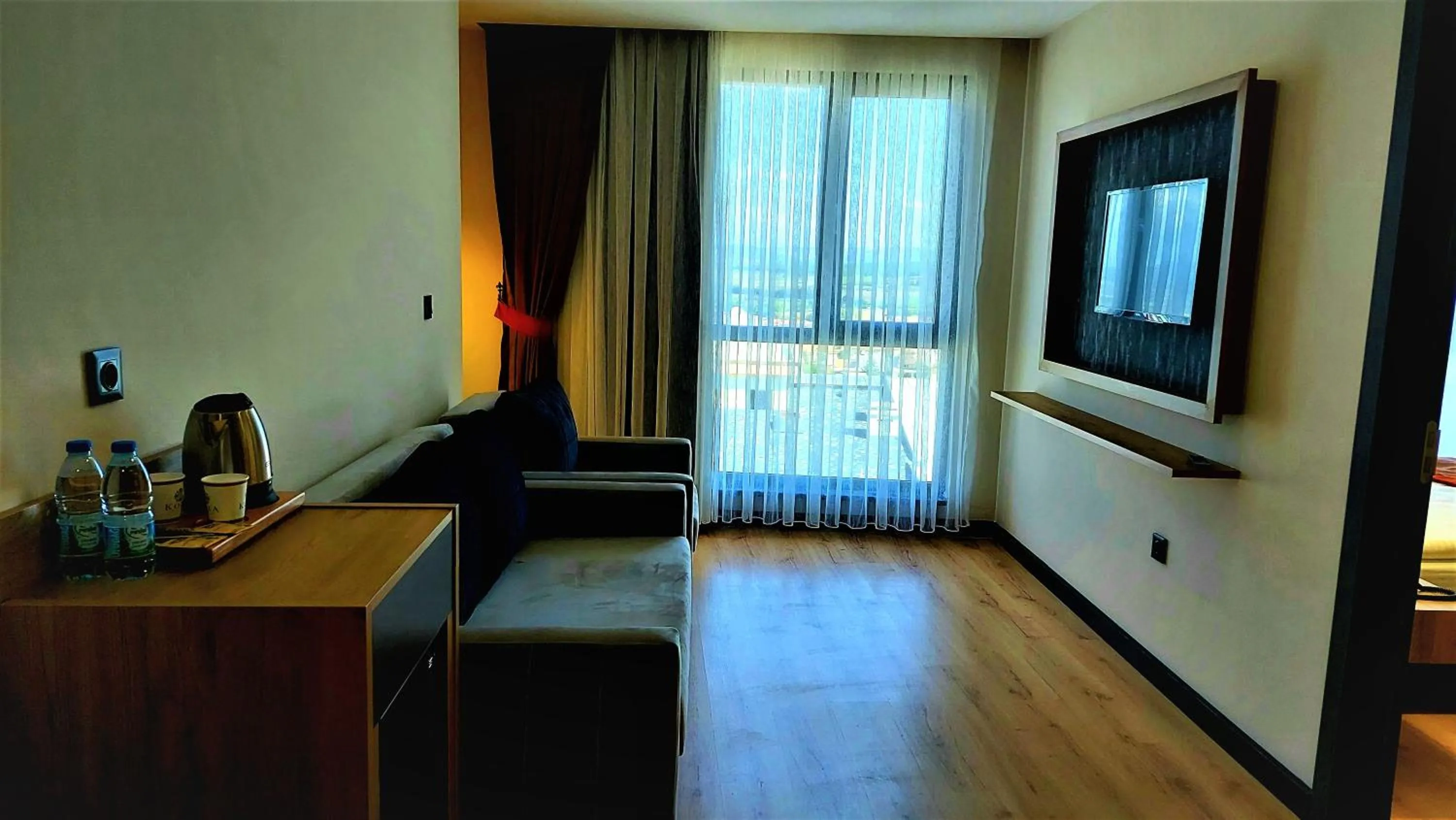 Bed in BURSA KOZA HOTEL