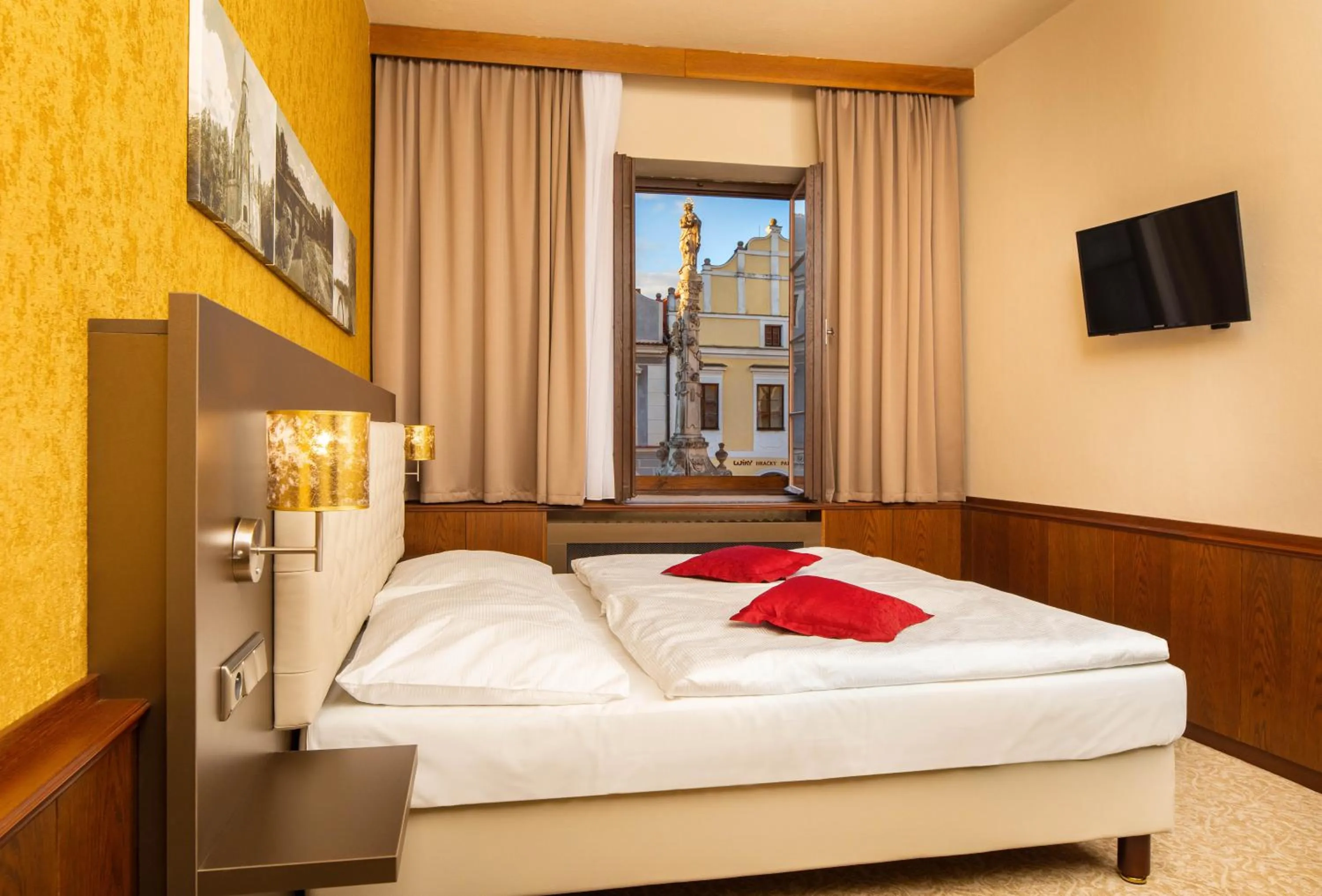 Bed in Hotel Zlatá hvězda