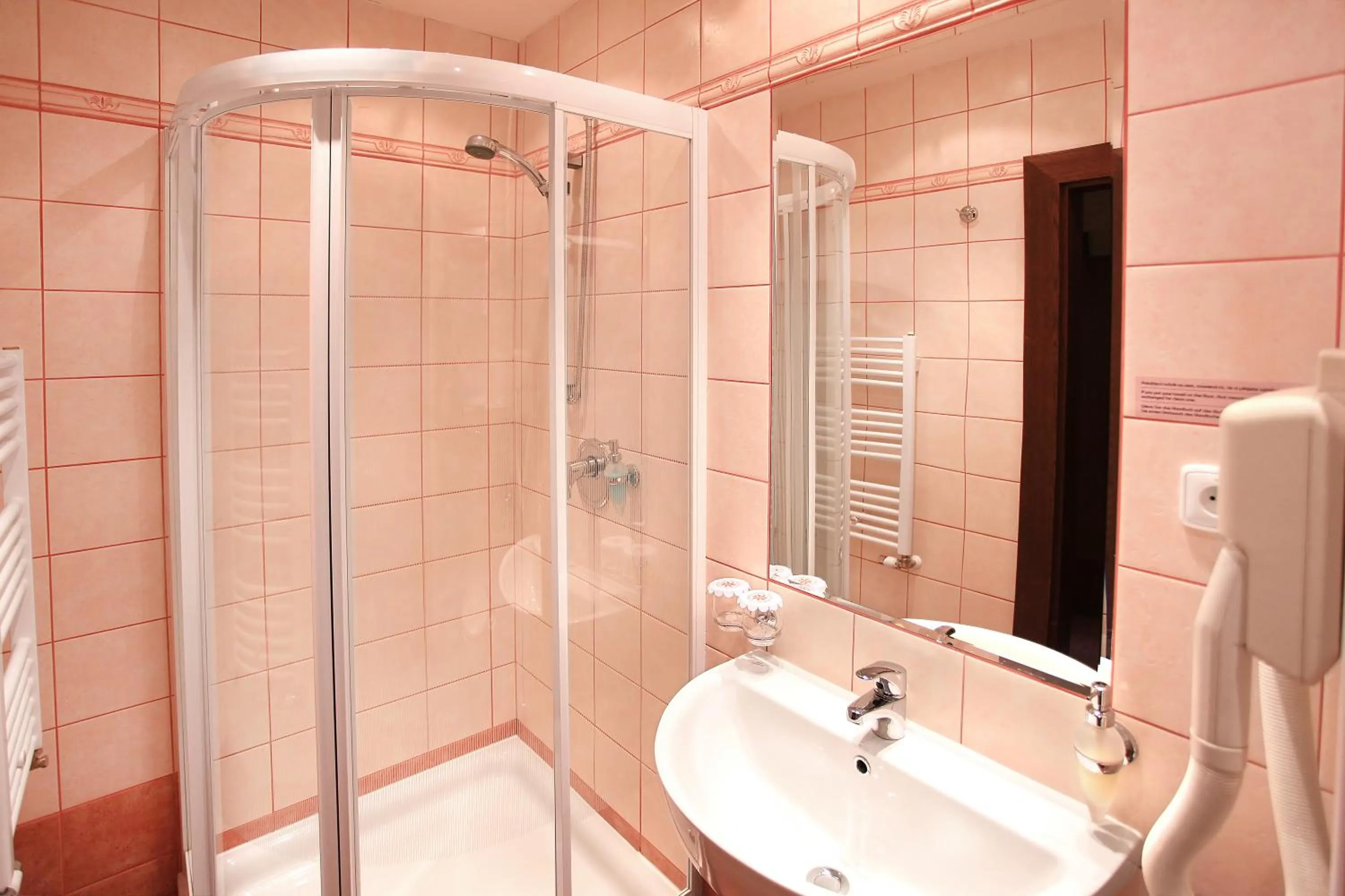 Bathroom in Hotel Zlatá hvězda