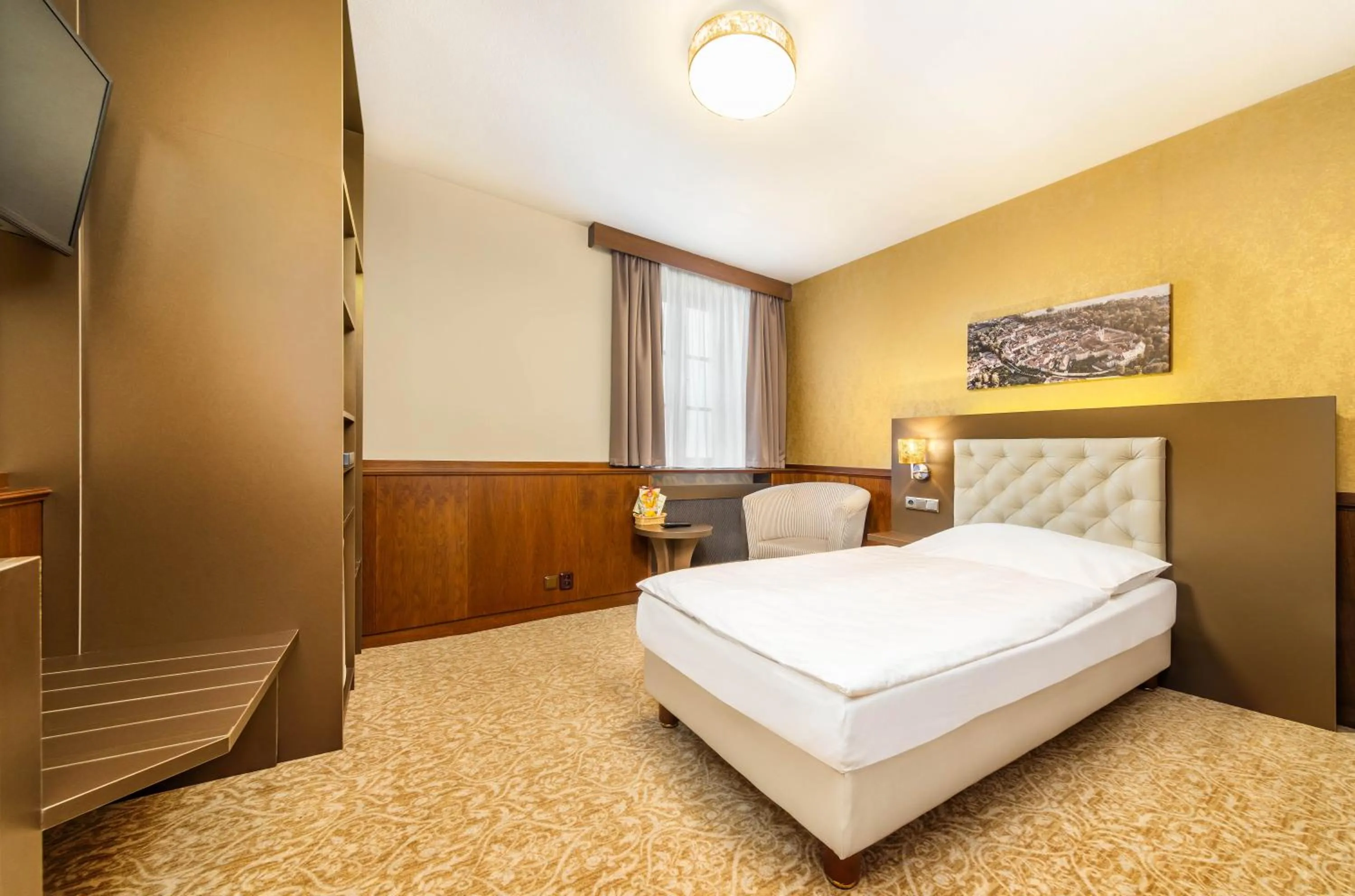 Bed in Hotel Zlatá hvězda