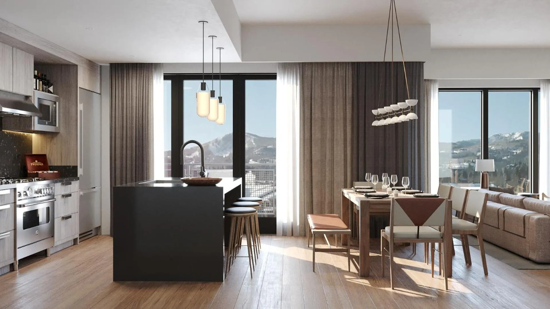 kitchen in Pendry Park City