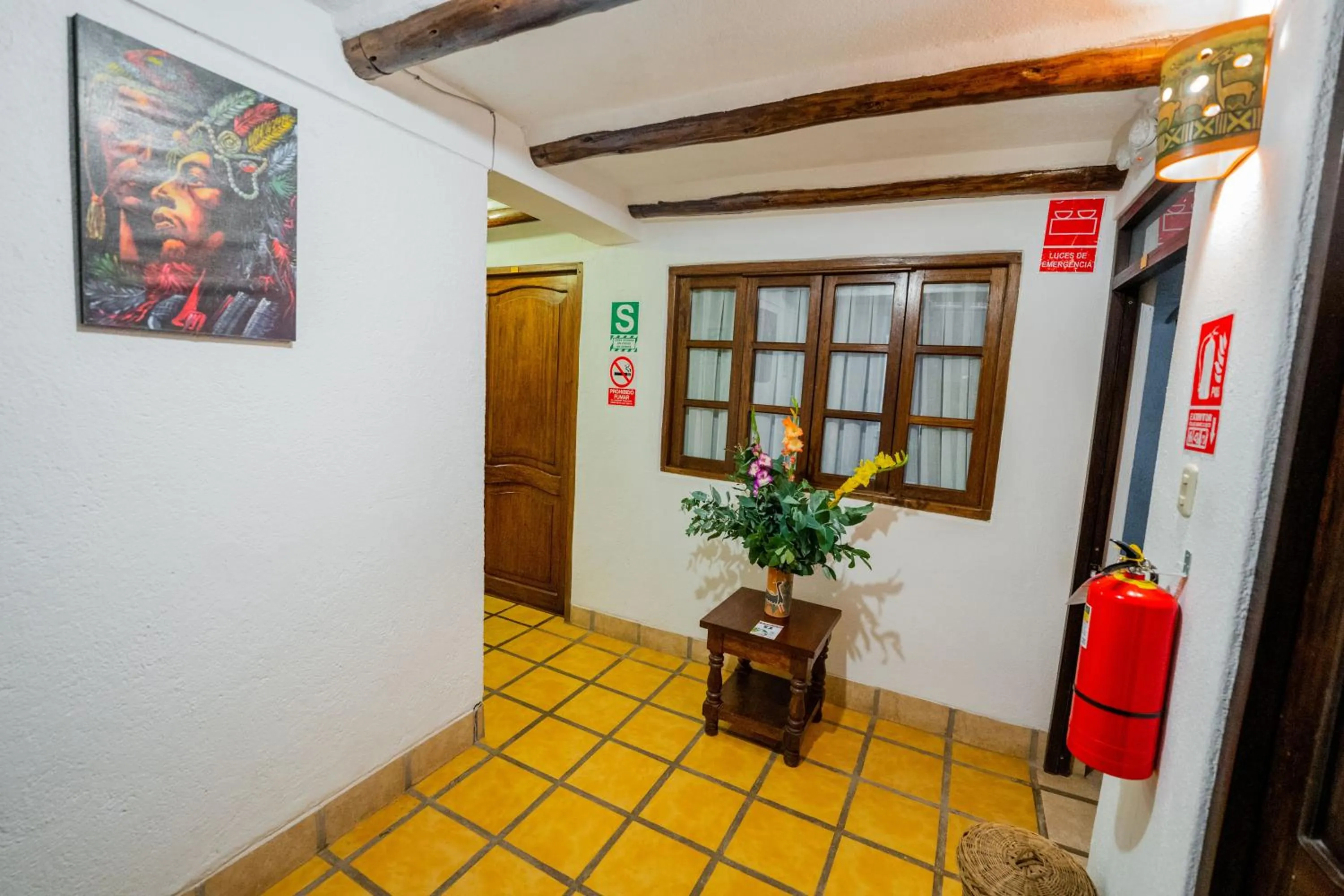 Patio in Vilas Insight Hotel Machupicchu