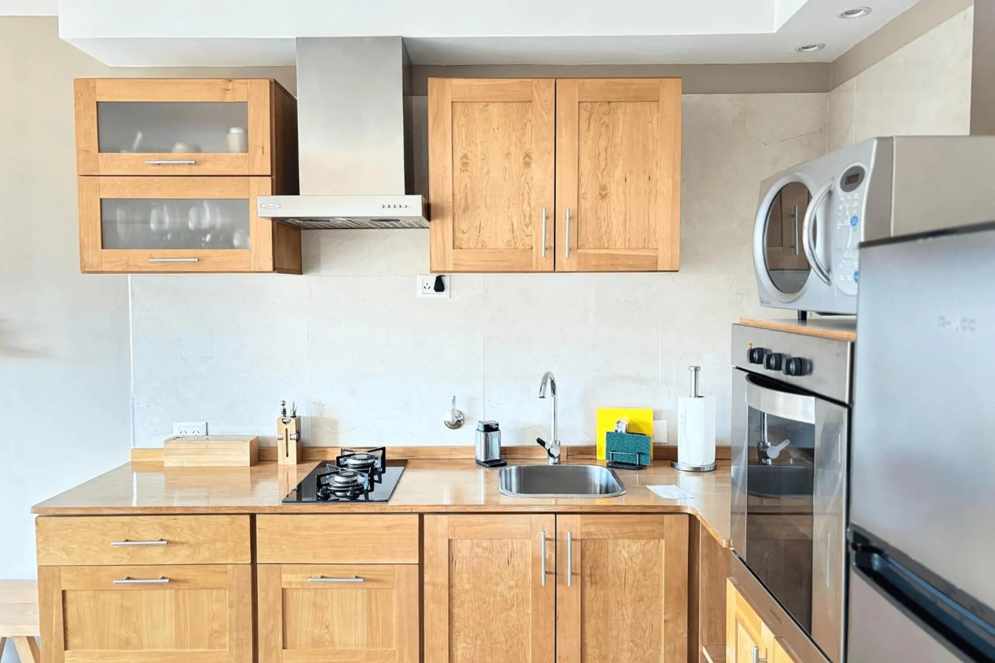 Kitchen or kitchenette in Departamento completo en San Carlos de Bariloche, Argentina