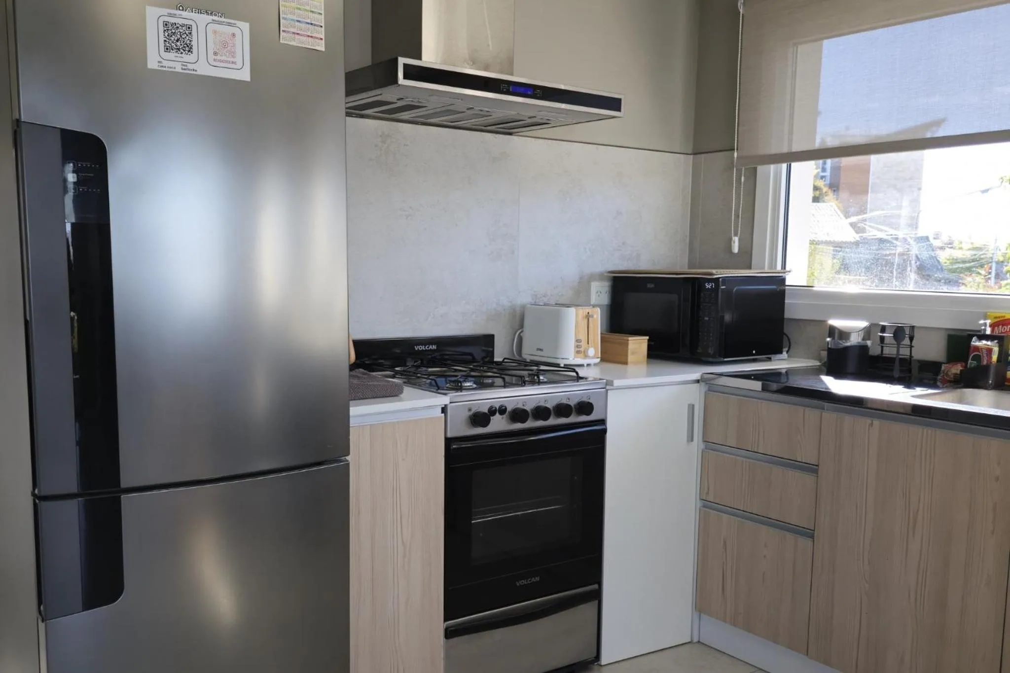 Kitchen or kitchenette in Departamento completo en San Carlos de Bariloche, Argentina