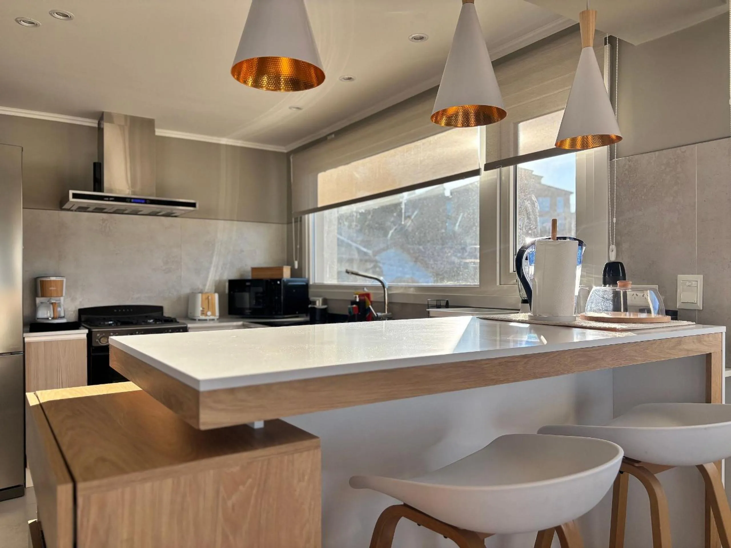 Kitchen or kitchenette in Departamento completo en San Carlos de Bariloche, Argentina