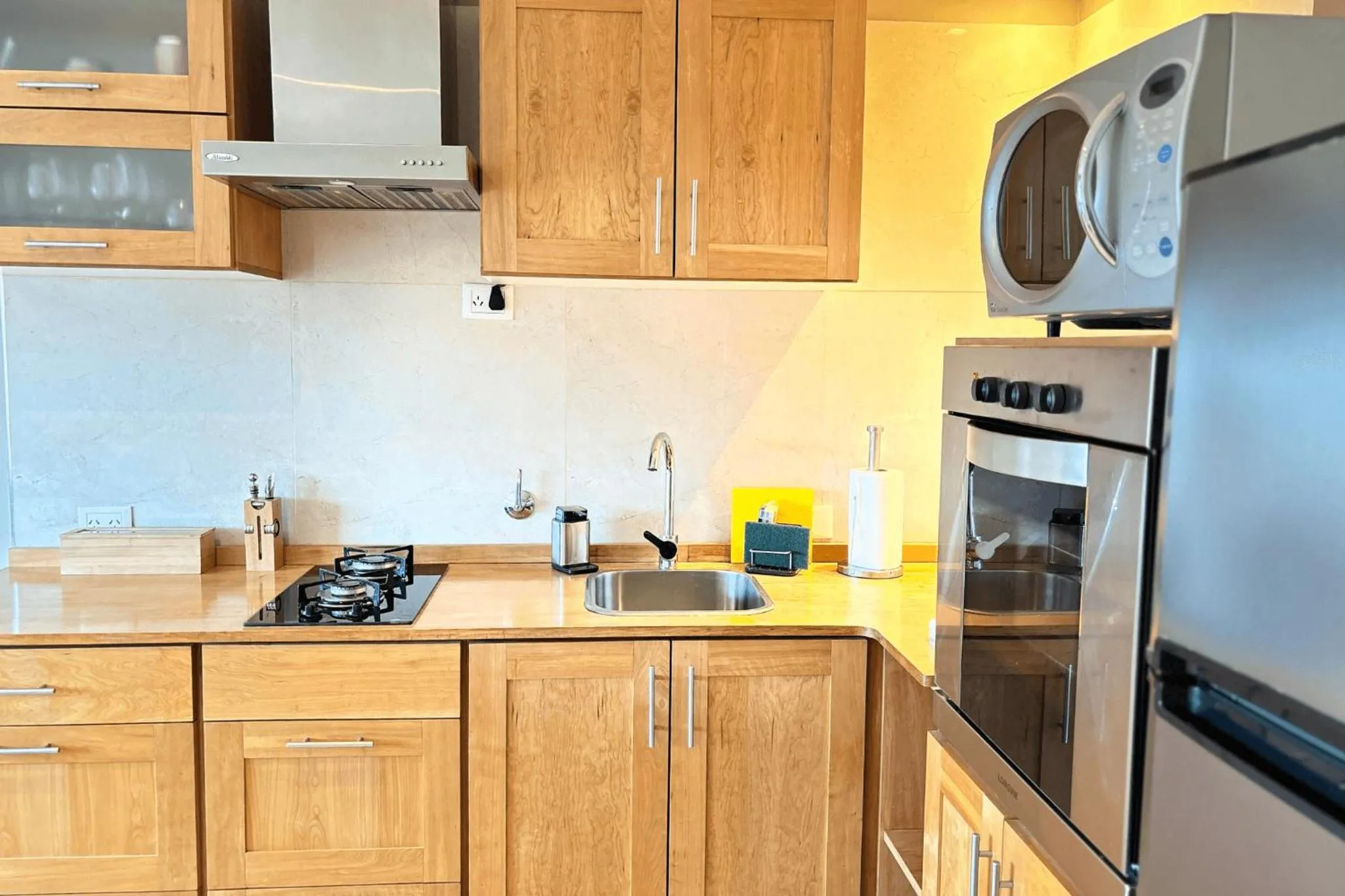 Kitchen or kitchenette in Departamento completo en San Carlos de Bariloche, Argentina