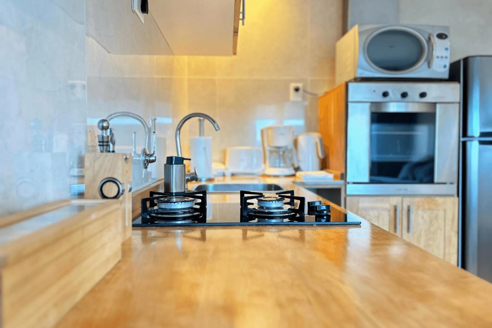 Kitchen or kitchenette in Departamento completo en San Carlos de Bariloche, Argentina