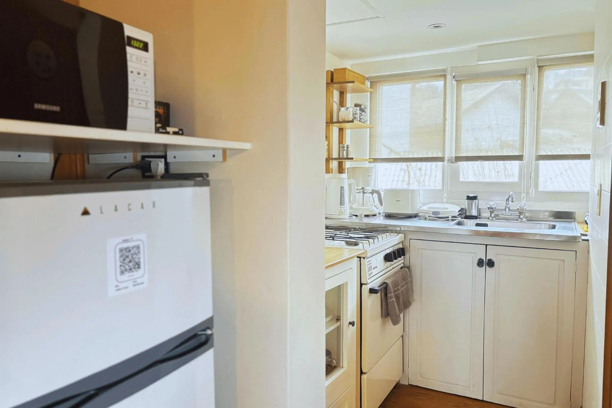 Kitchen or kitchenette in Departamento completo en San Carlos de Bariloche, Argentina