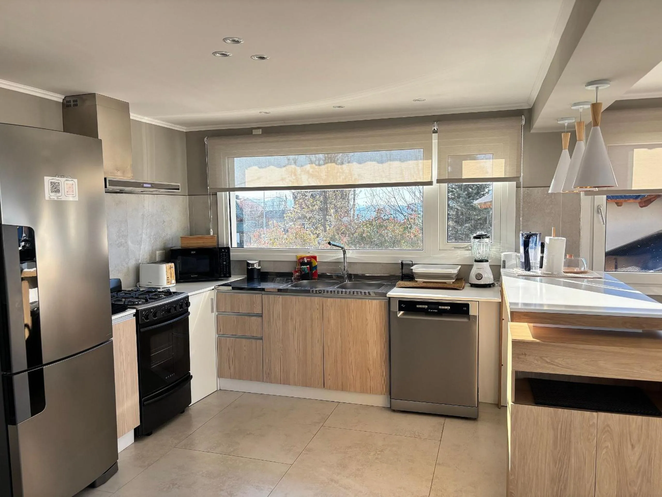 Kitchen or kitchenette in Departamento completo en San Carlos de Bariloche, Argentina