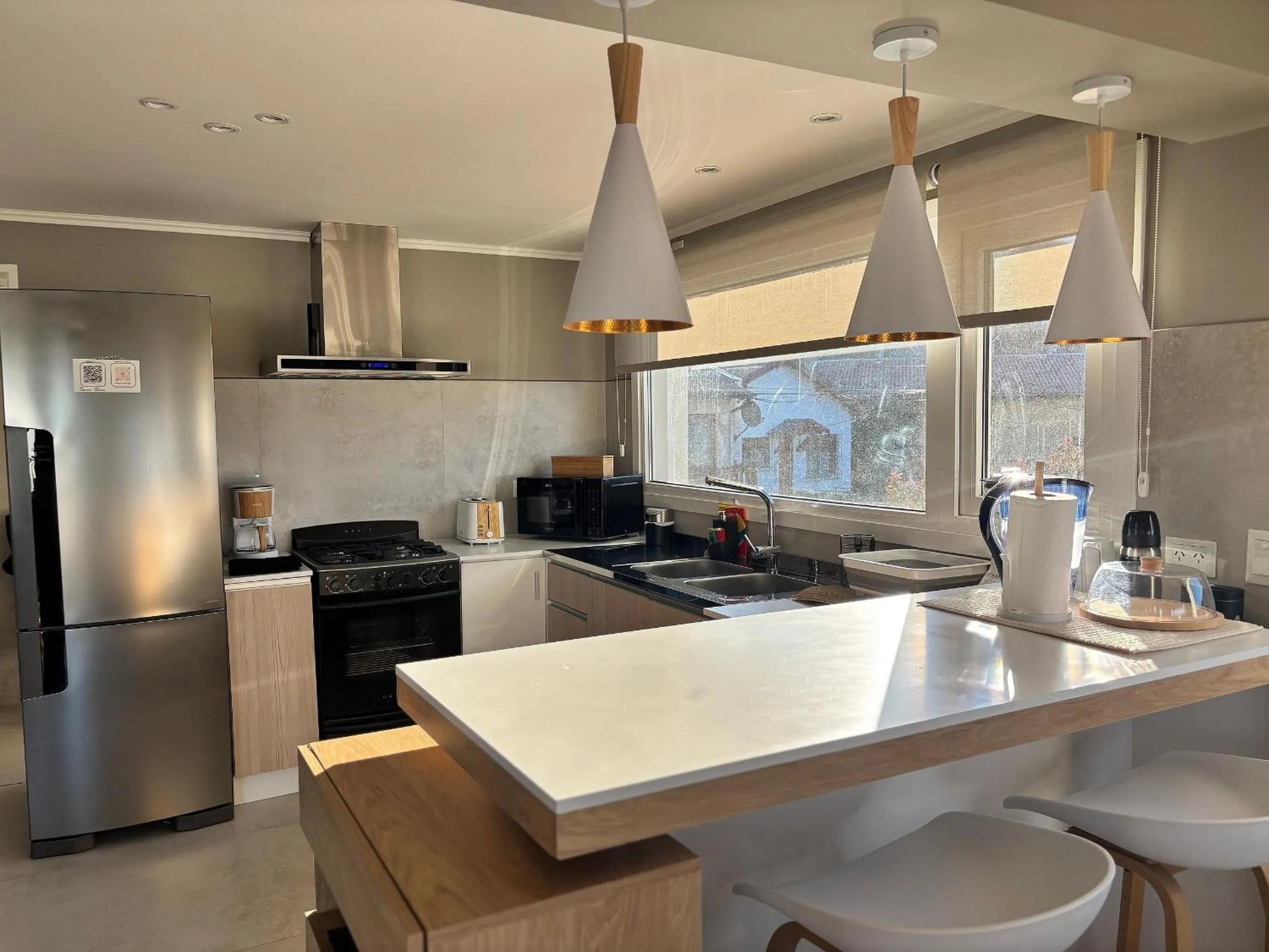 Kitchen or kitchenette in Departamento completo en San Carlos de Bariloche, Argentina