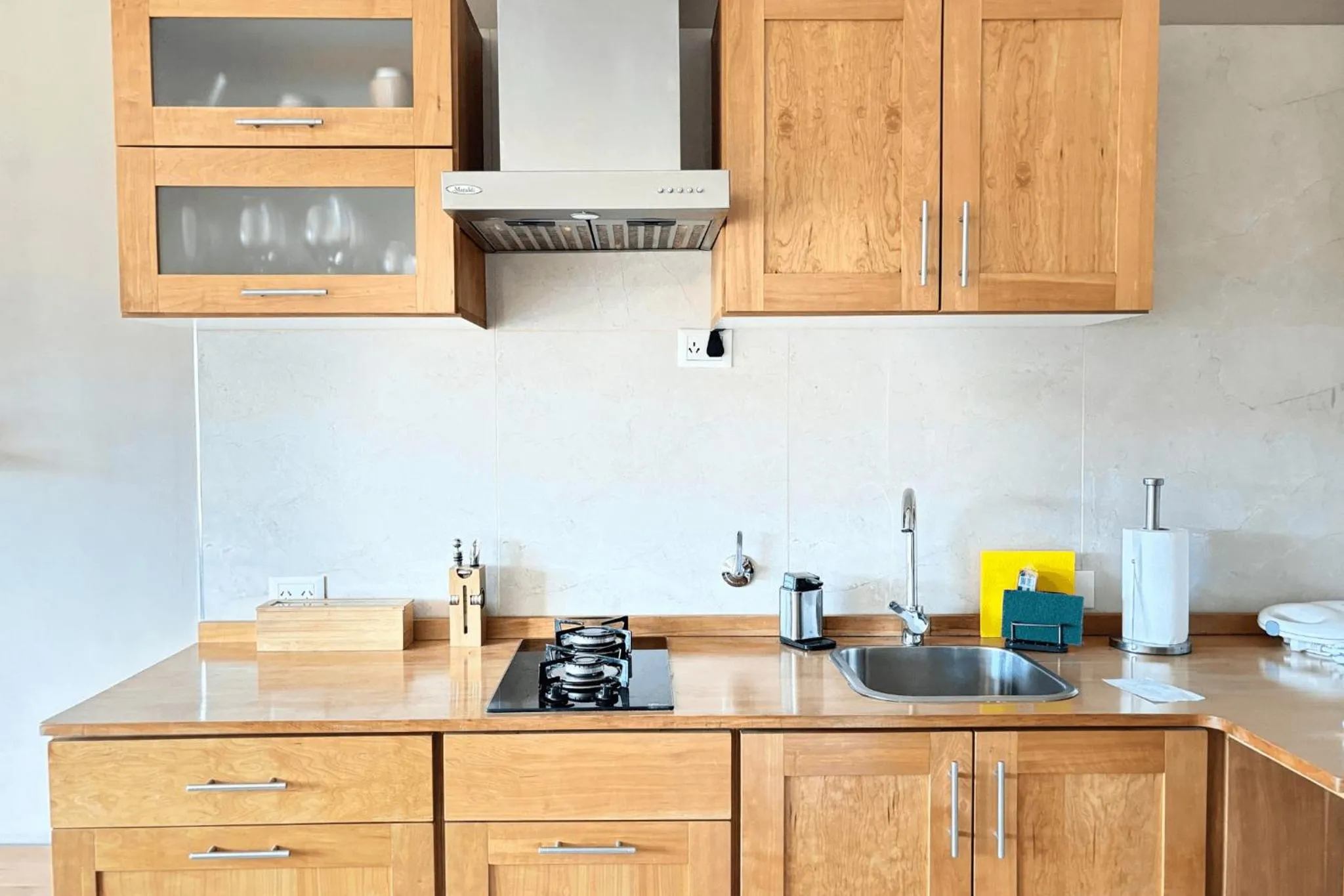 Kitchen or kitchenette in Departamento completo en San Carlos de Bariloche, Argentina