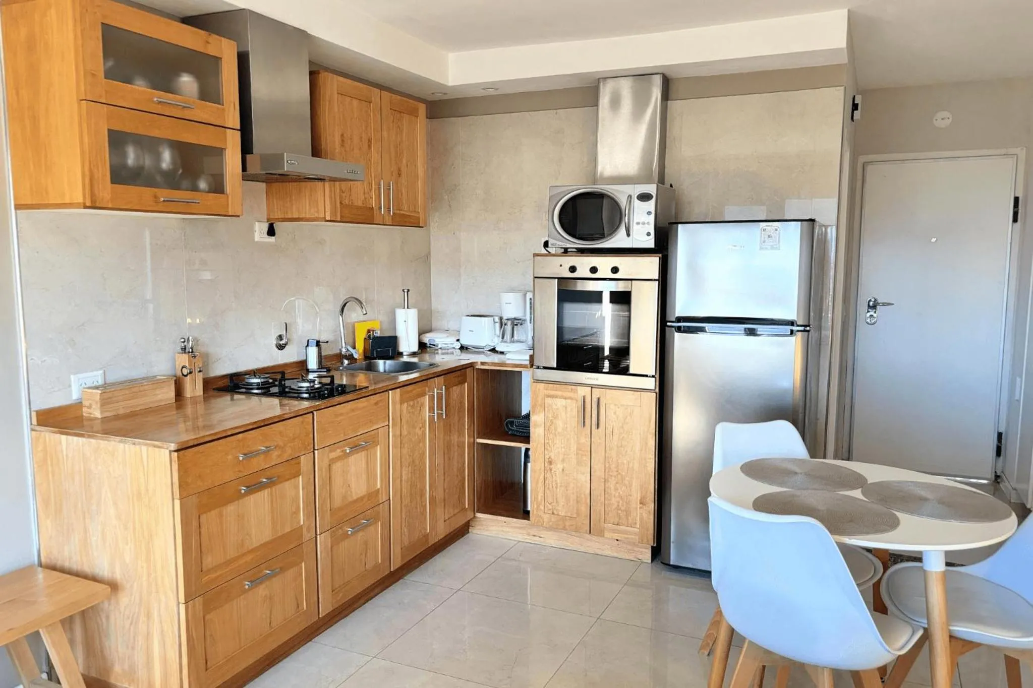 Kitchen or kitchenette in Departamento completo en San Carlos de Bariloche, Argentina