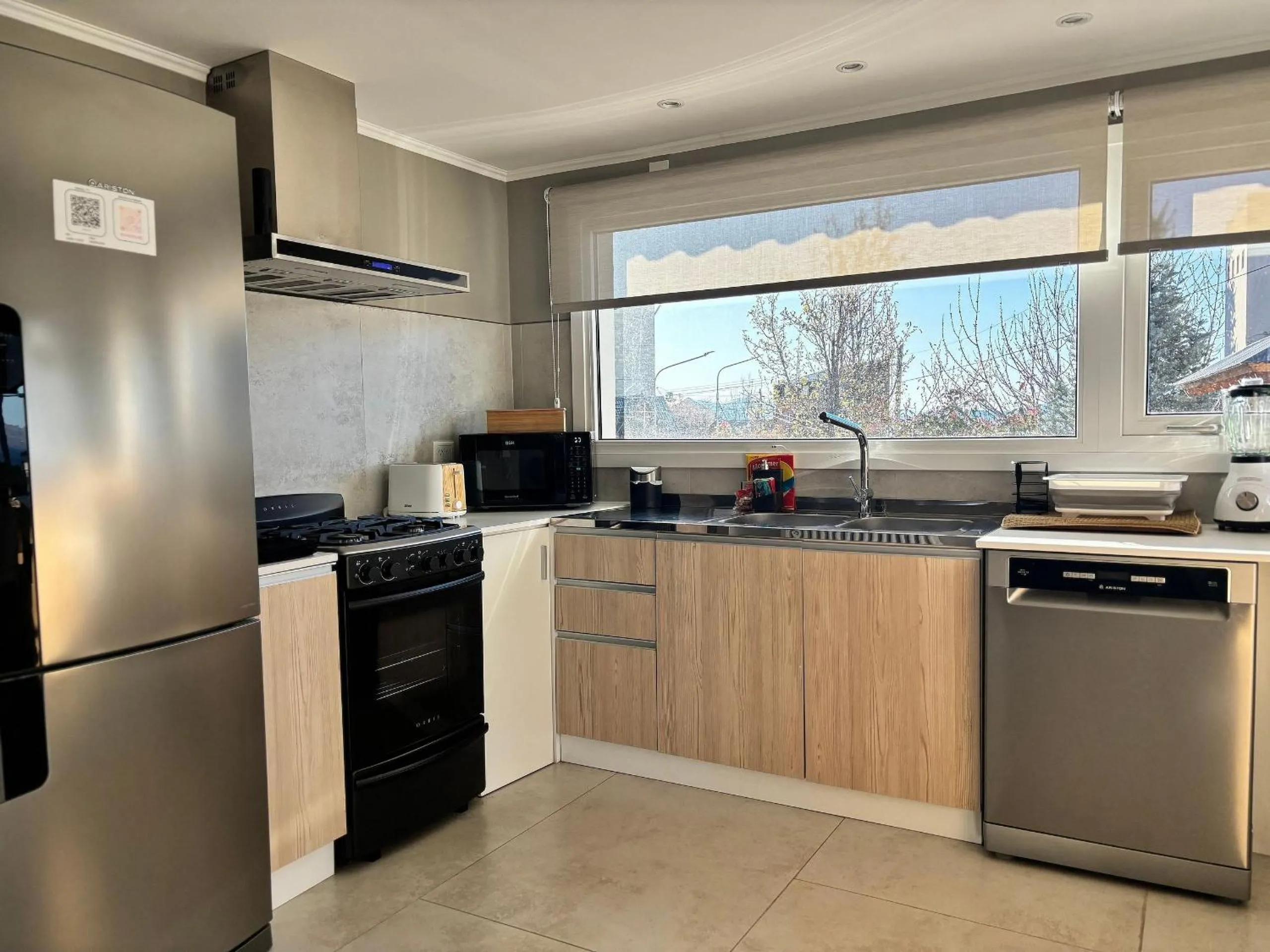 Kitchen or kitchenette in Departamento completo en San Carlos de Bariloche, Argentina
