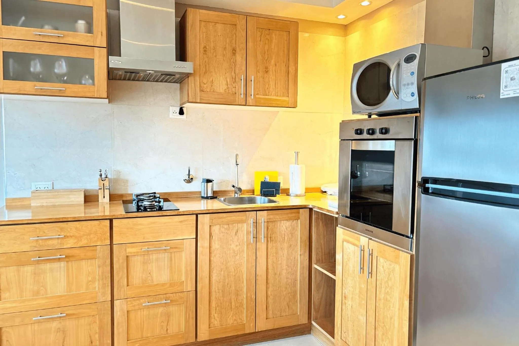 Kitchen or kitchenette in Departamento completo en San Carlos de Bariloche, Argentina