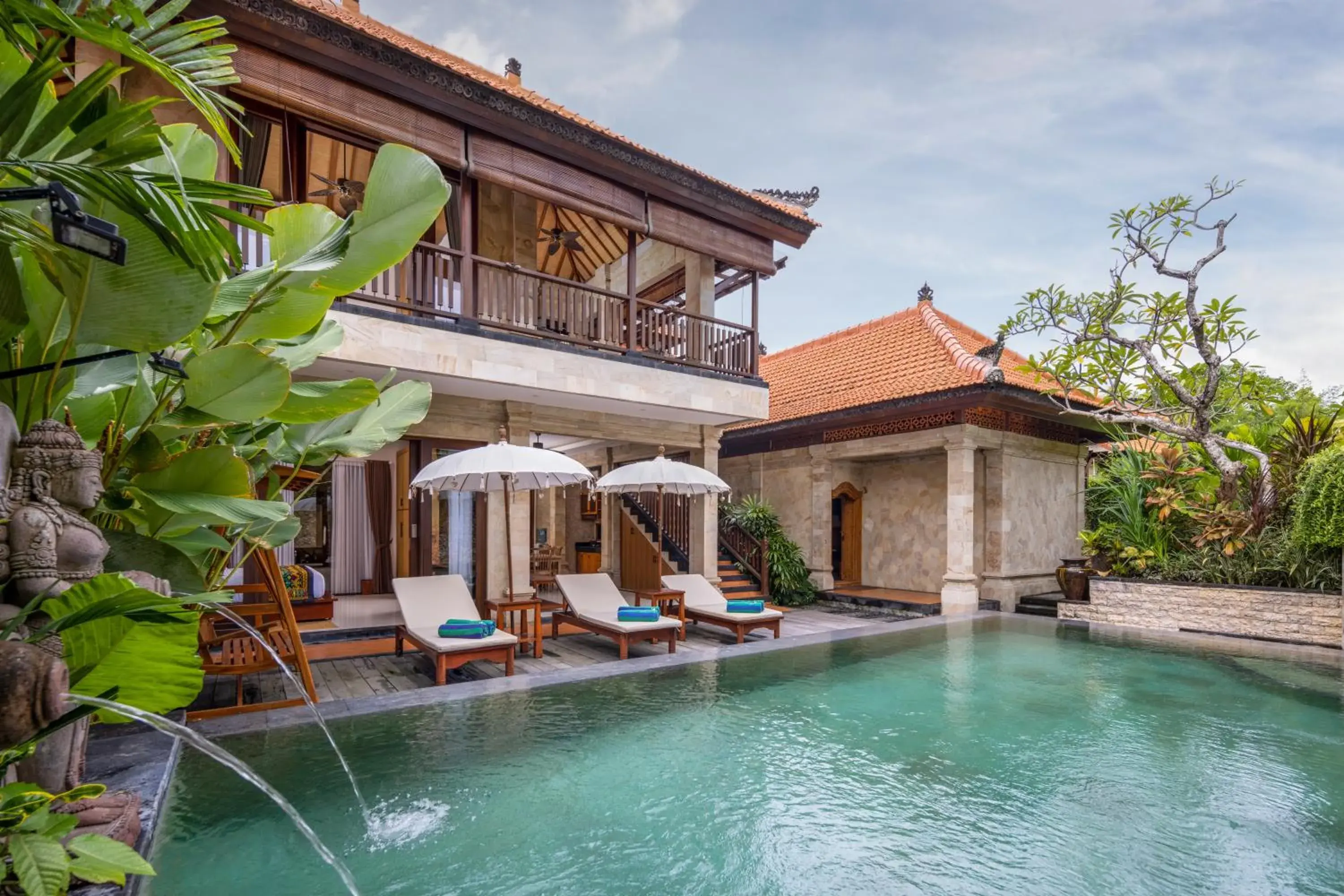 Three-Bedroom Villa with Private Pool in Giri Bhagawan Villas & Spa Three-Bedroom Villa with Private Pool in Giri Bhagawan Villas & Spa