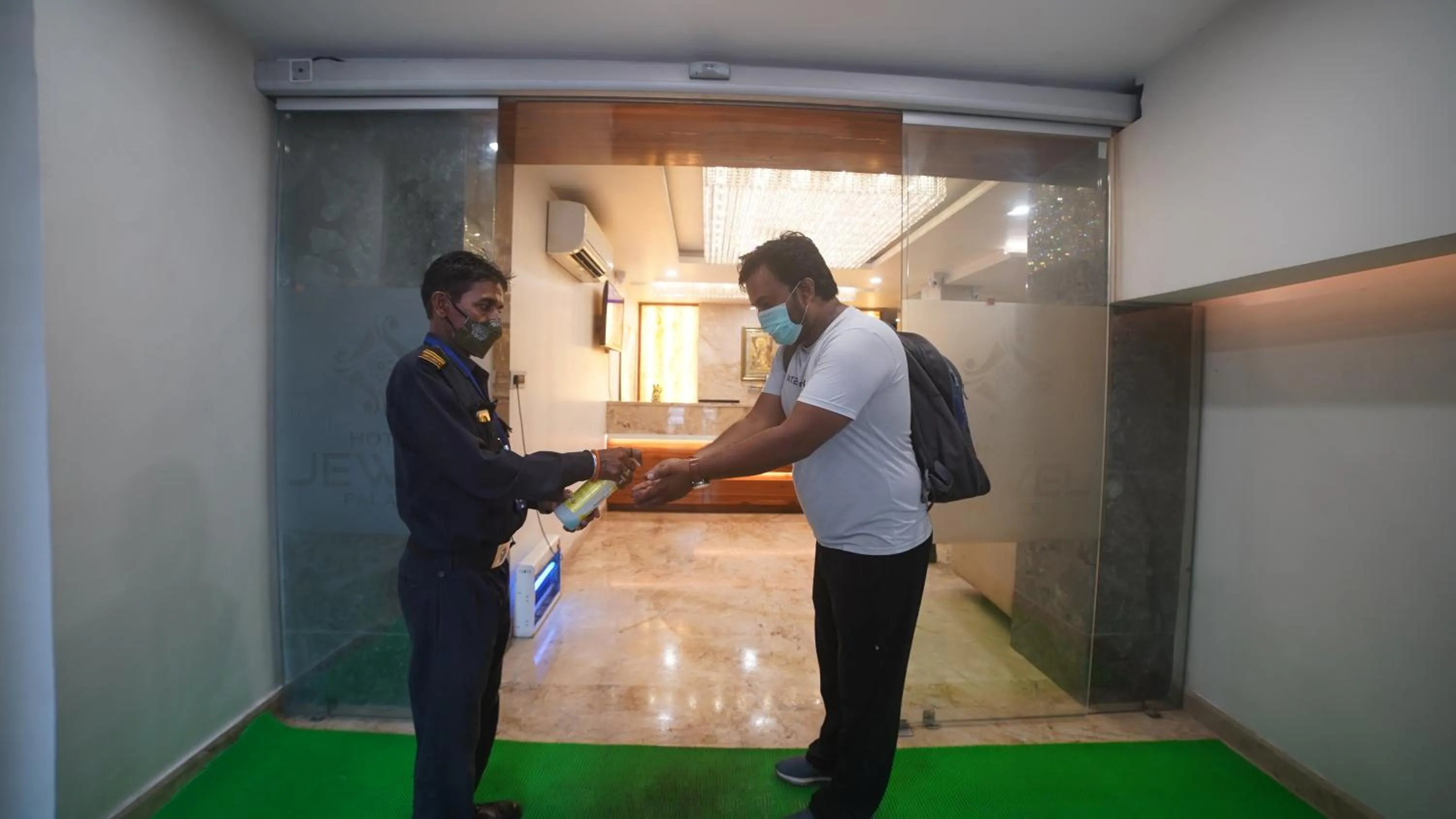 Staff in Jewel Palace, Bhopal