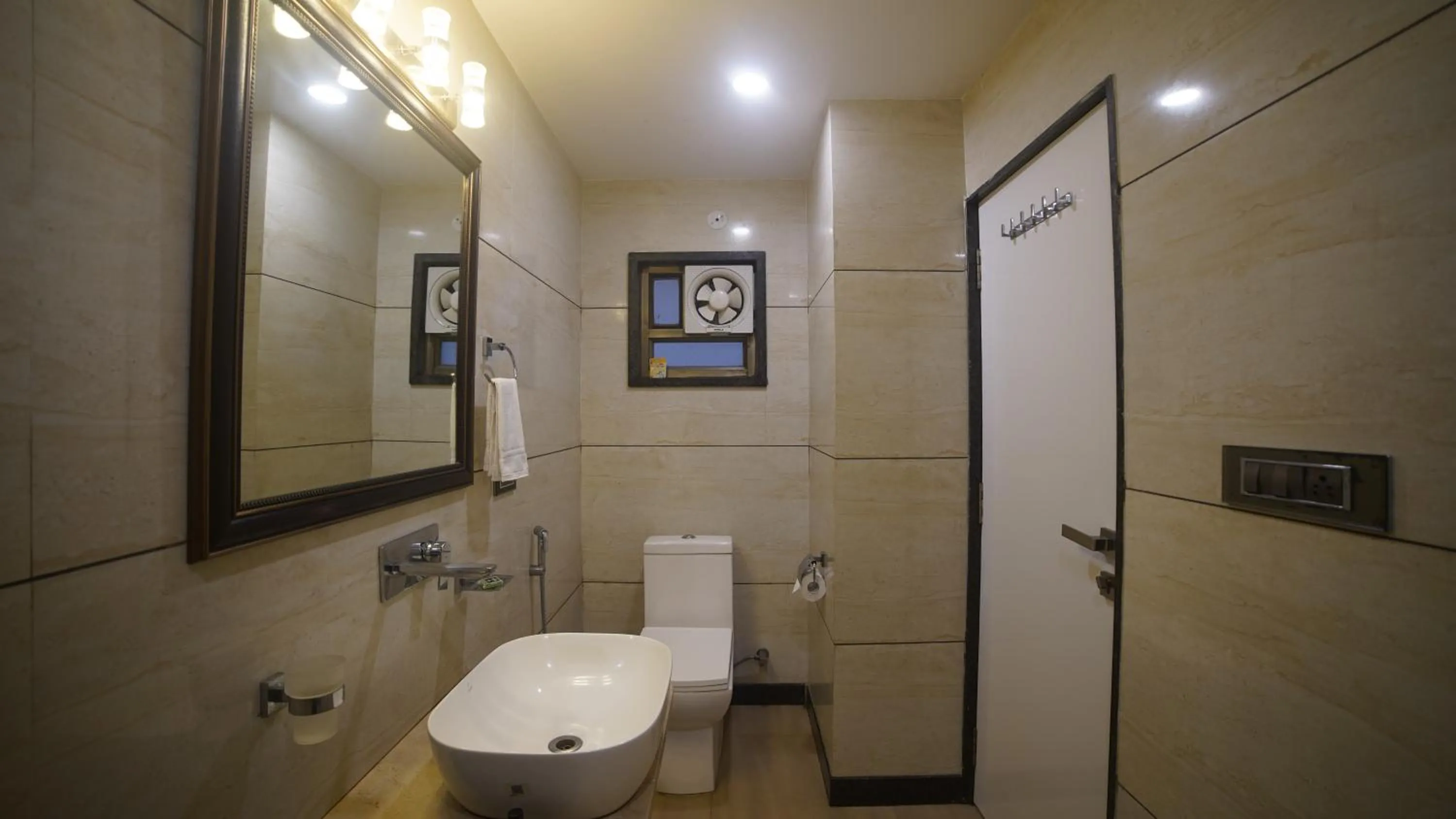 Bathroom in Jewel Palace, Bhopal