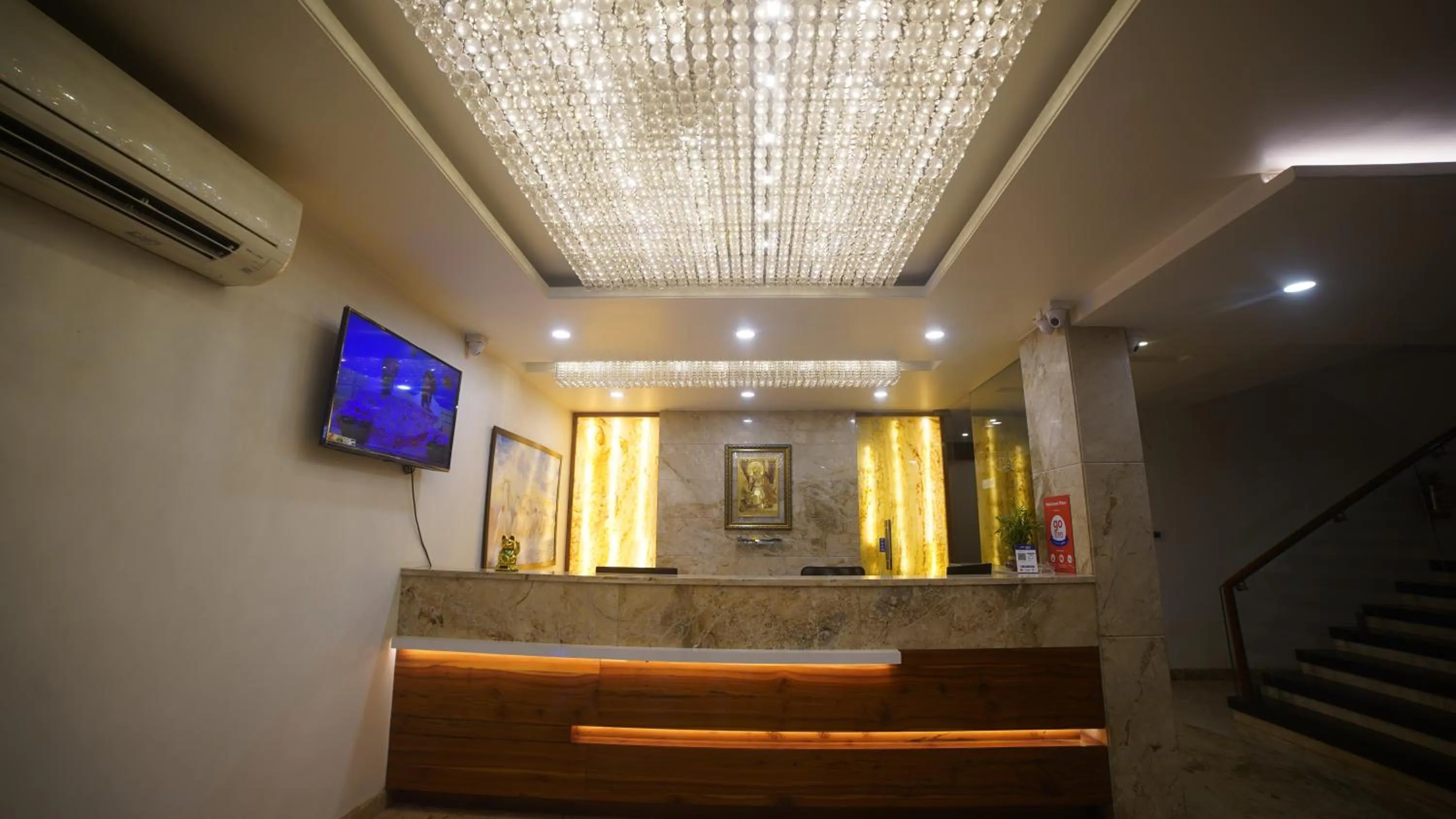 Lobby or reception in Jewel Palace, Bhopal