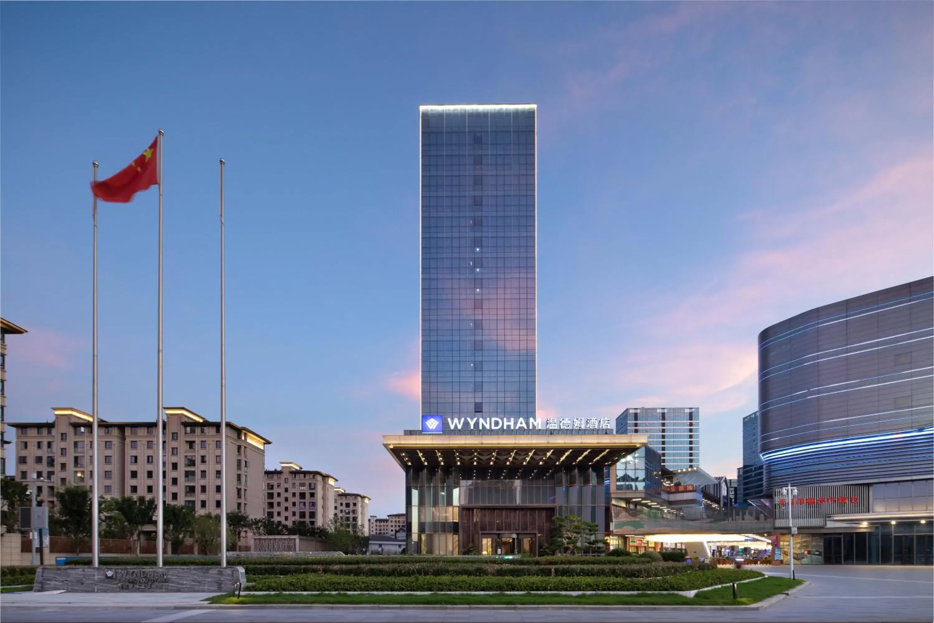 Property building in Wyndham Changzhou Liyang Property building in Wyndham Changzhou Liyang